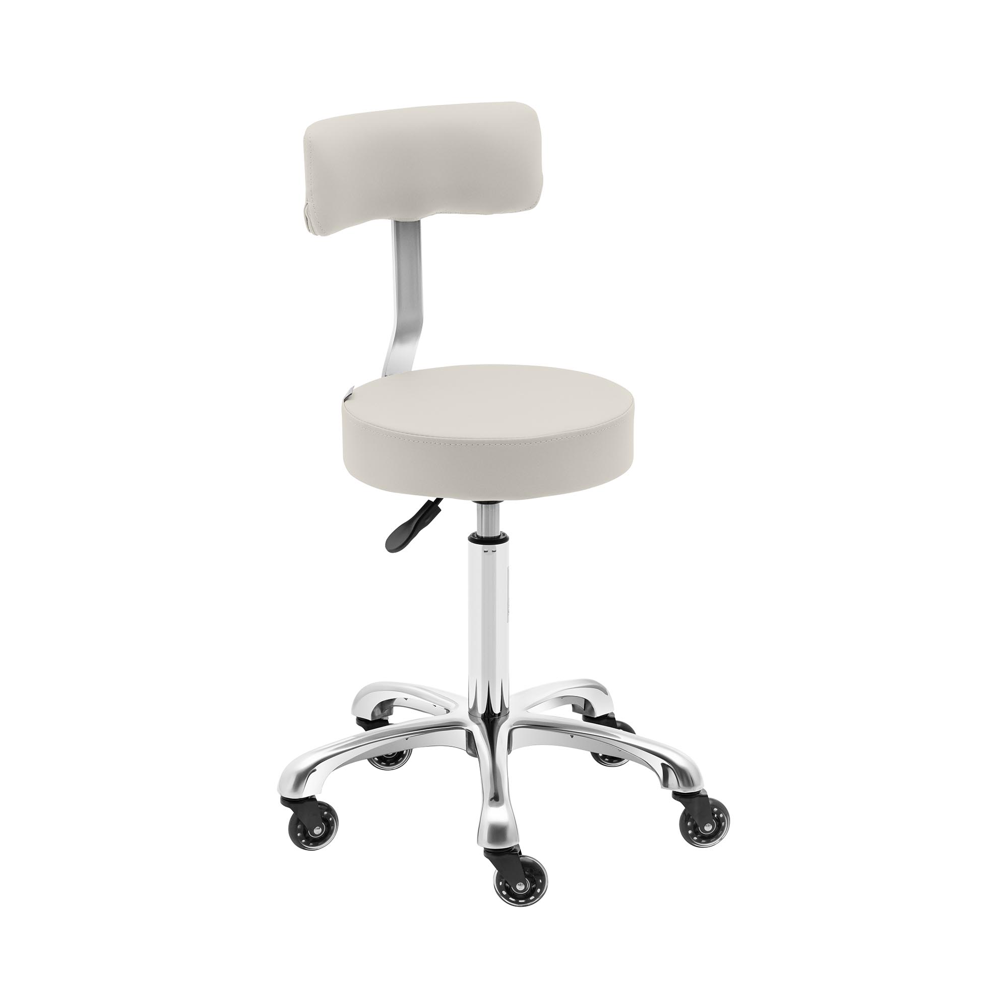 rolkruk met rugleuning WELLS BEIGE