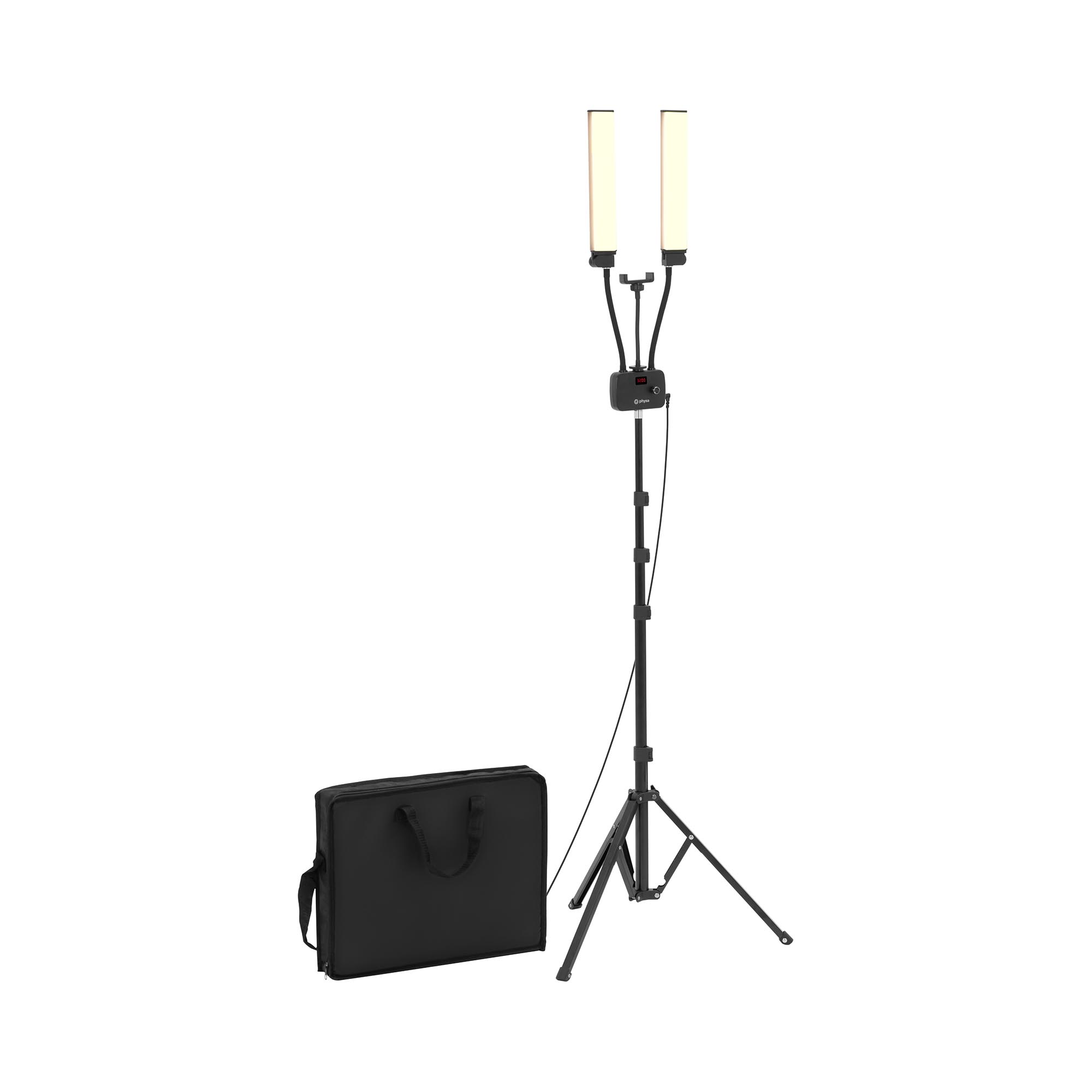Cosmetische lamp voor wimperextensions - LED - 40 W - 3200 - 5600 K - in hoogte verstelbaar