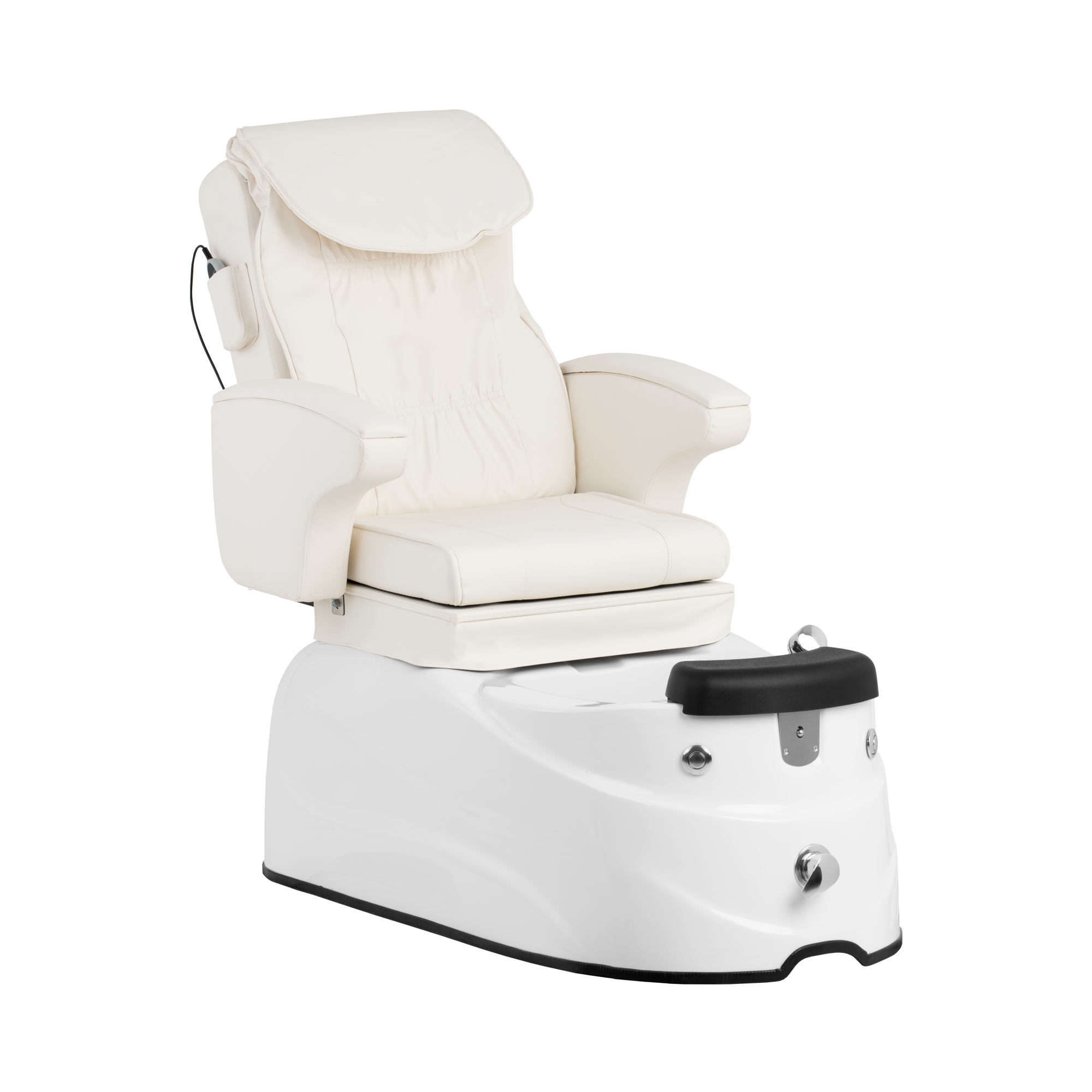 Elektrische voetverzorgingsstoel - met voetenbad - 105 W - 150 kg - wit