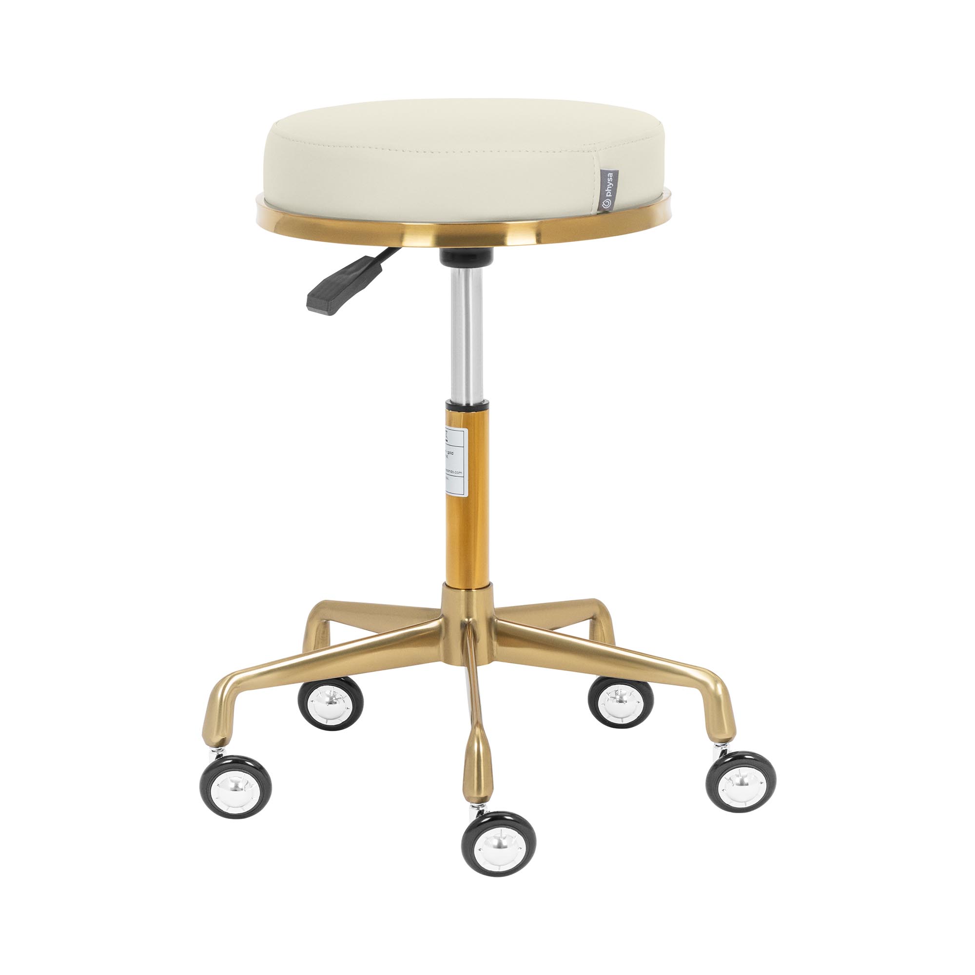 Rolkruk - 51 - 64 cm - 150 kg - Beige/Gouden