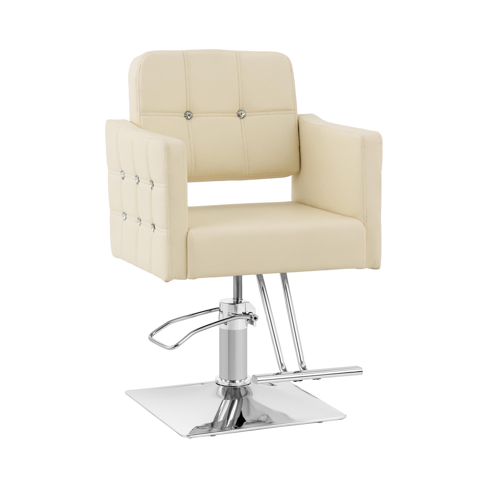 Cottam salonstoel met voetensteun - zithoogte 45 - 55 cm - 150 kg - beige