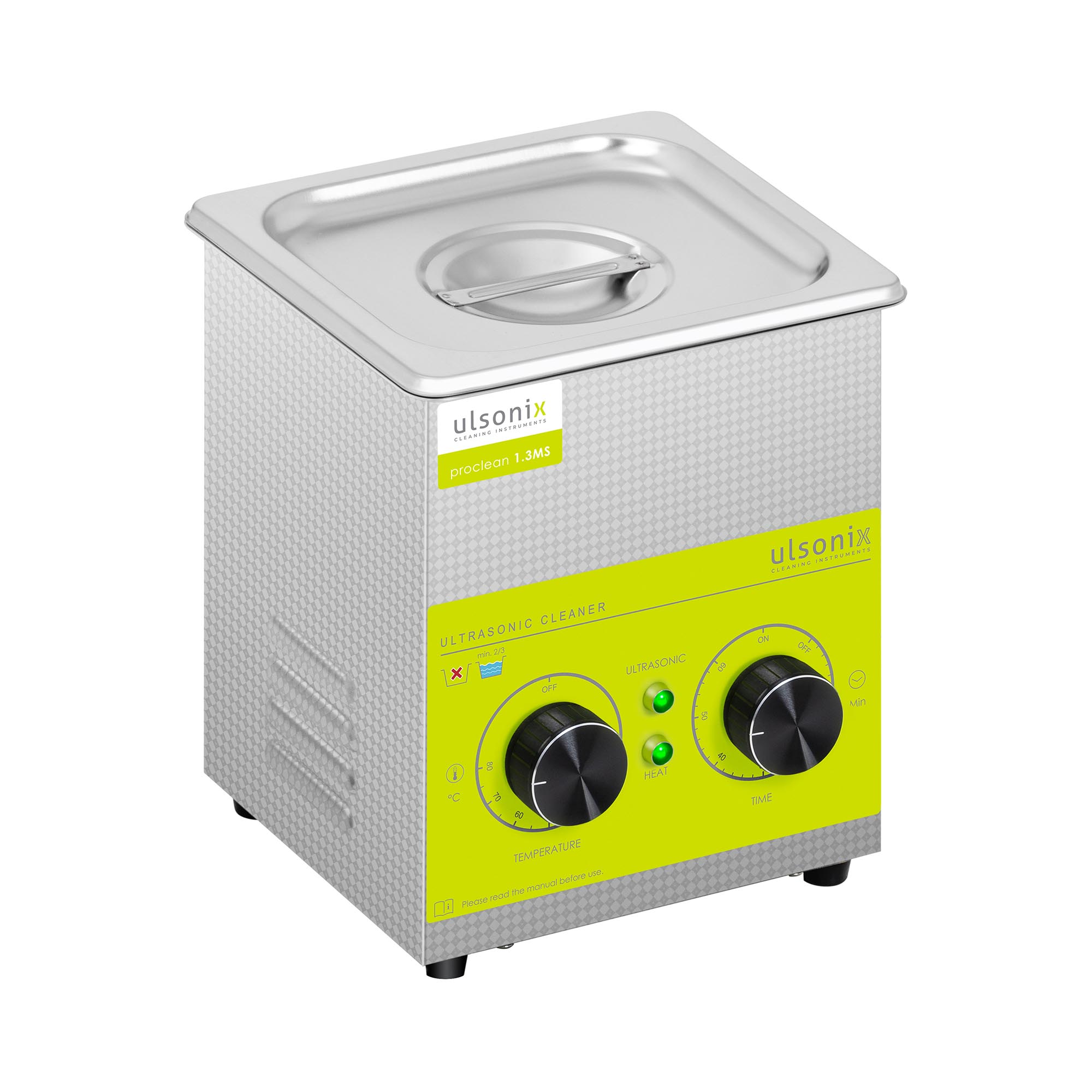 ulsonix Ultraschallreiniger - 1,3 L - 60 W PROCLEAN 1.3MS