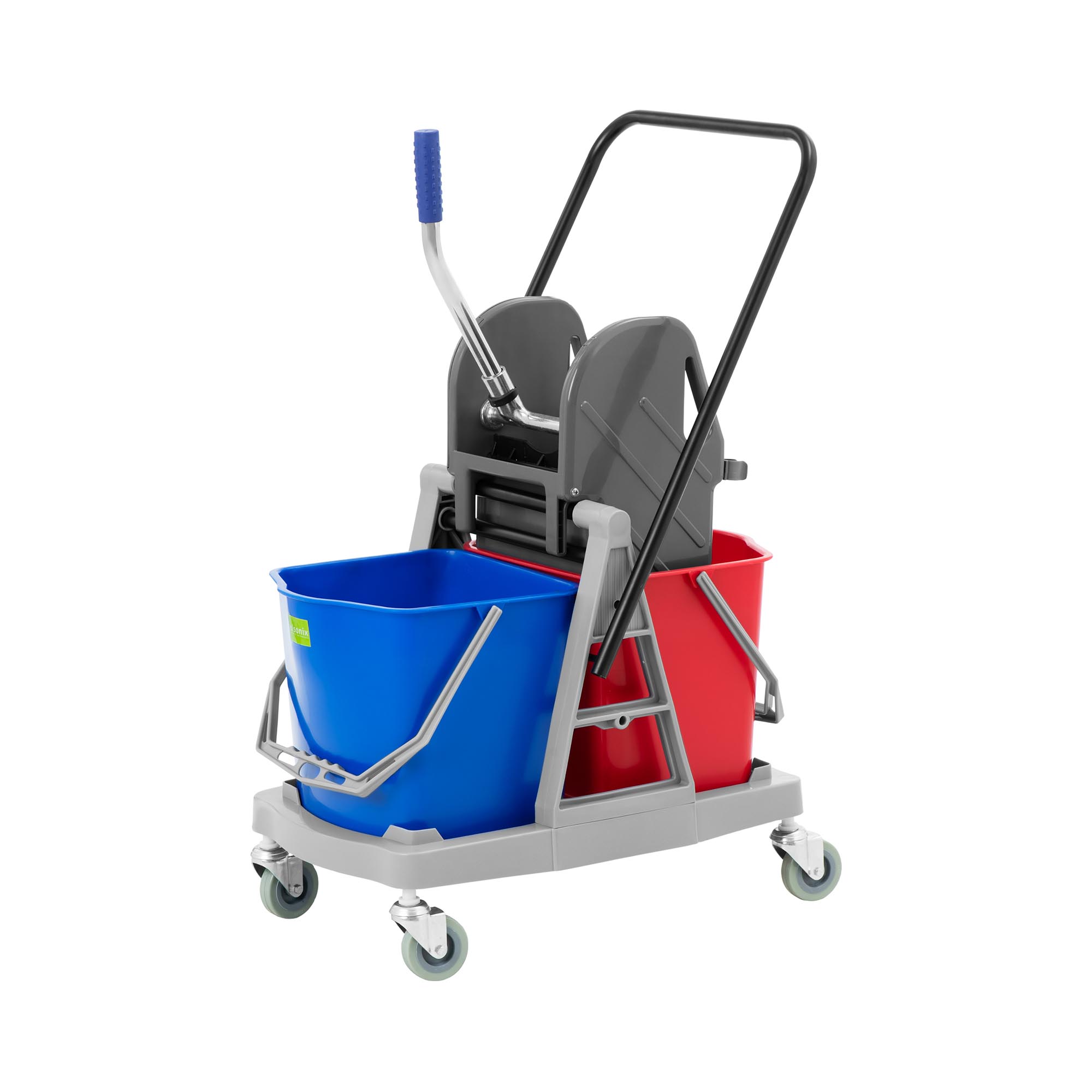 Reinigingswagen met pers - 2 emmers - 2 x 17 L