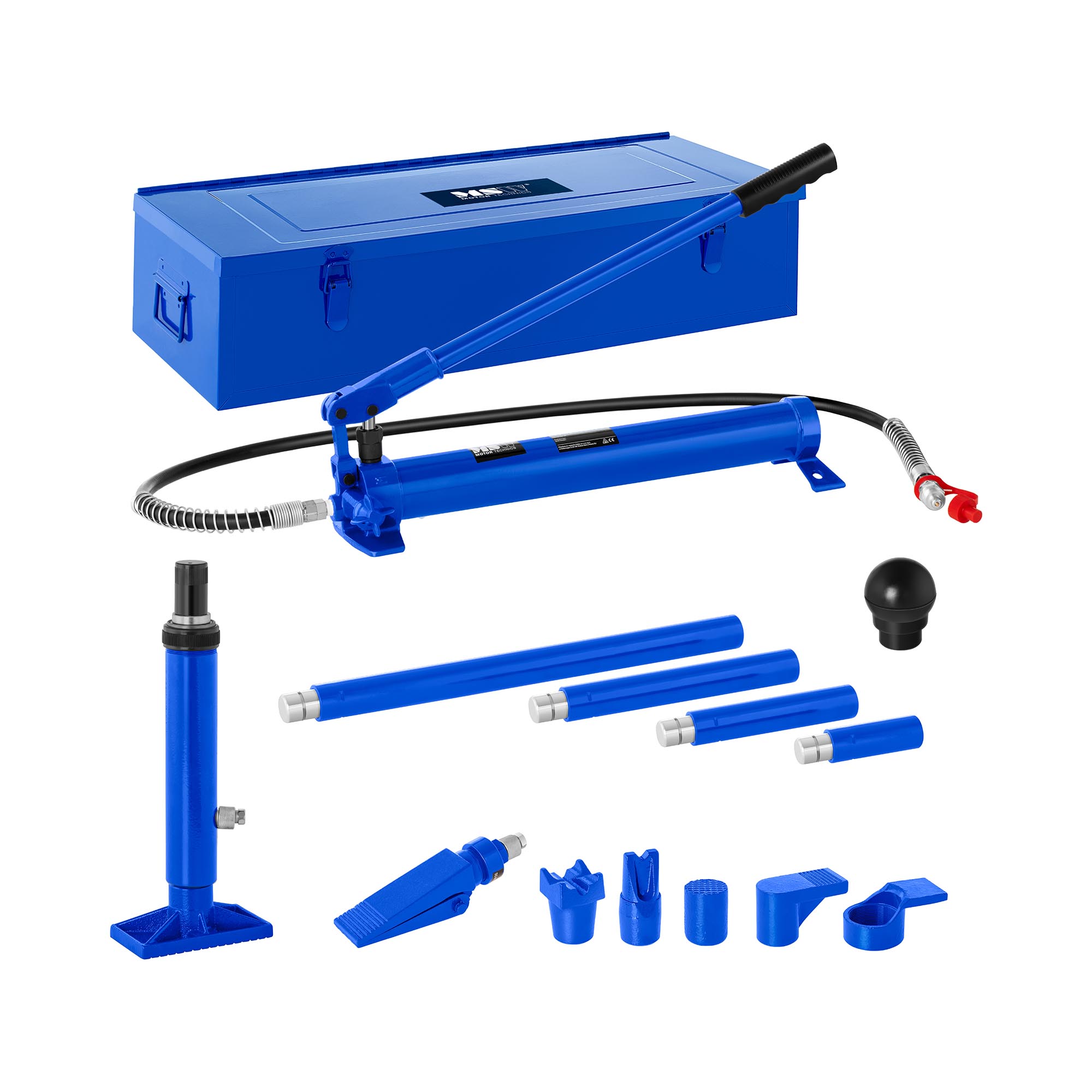 Hydraulische uitdeukset - 10.000 kg