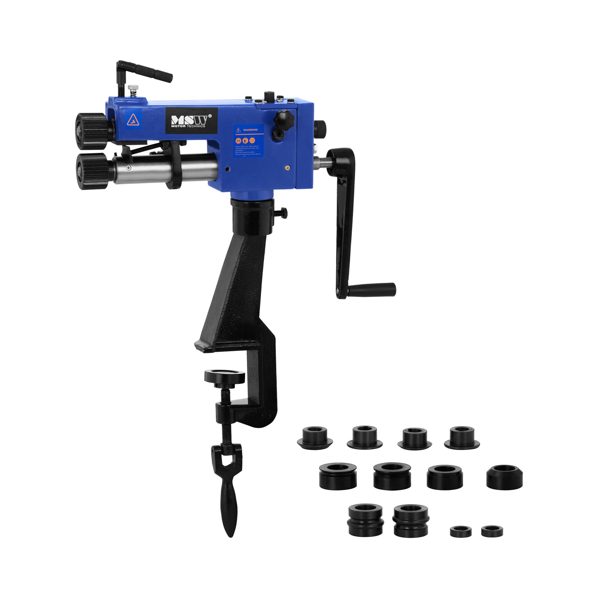Bead Roller - 177 mm - handmatig - 6 paar matrijzen