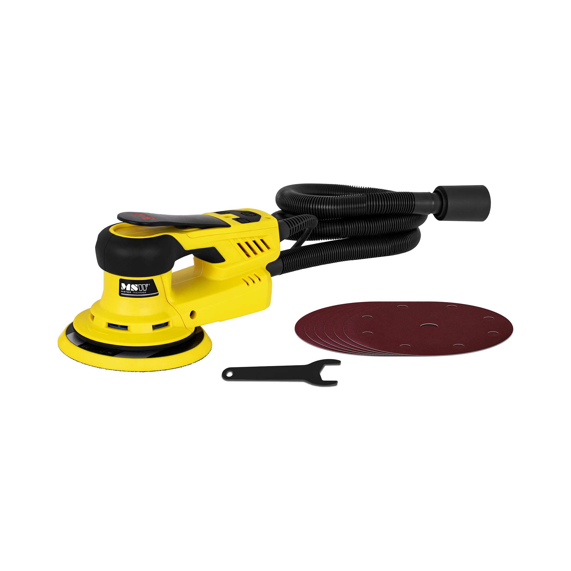 Excenterschuurmachine - 350 W - Ø 150 mm - tot 10.000 tpm