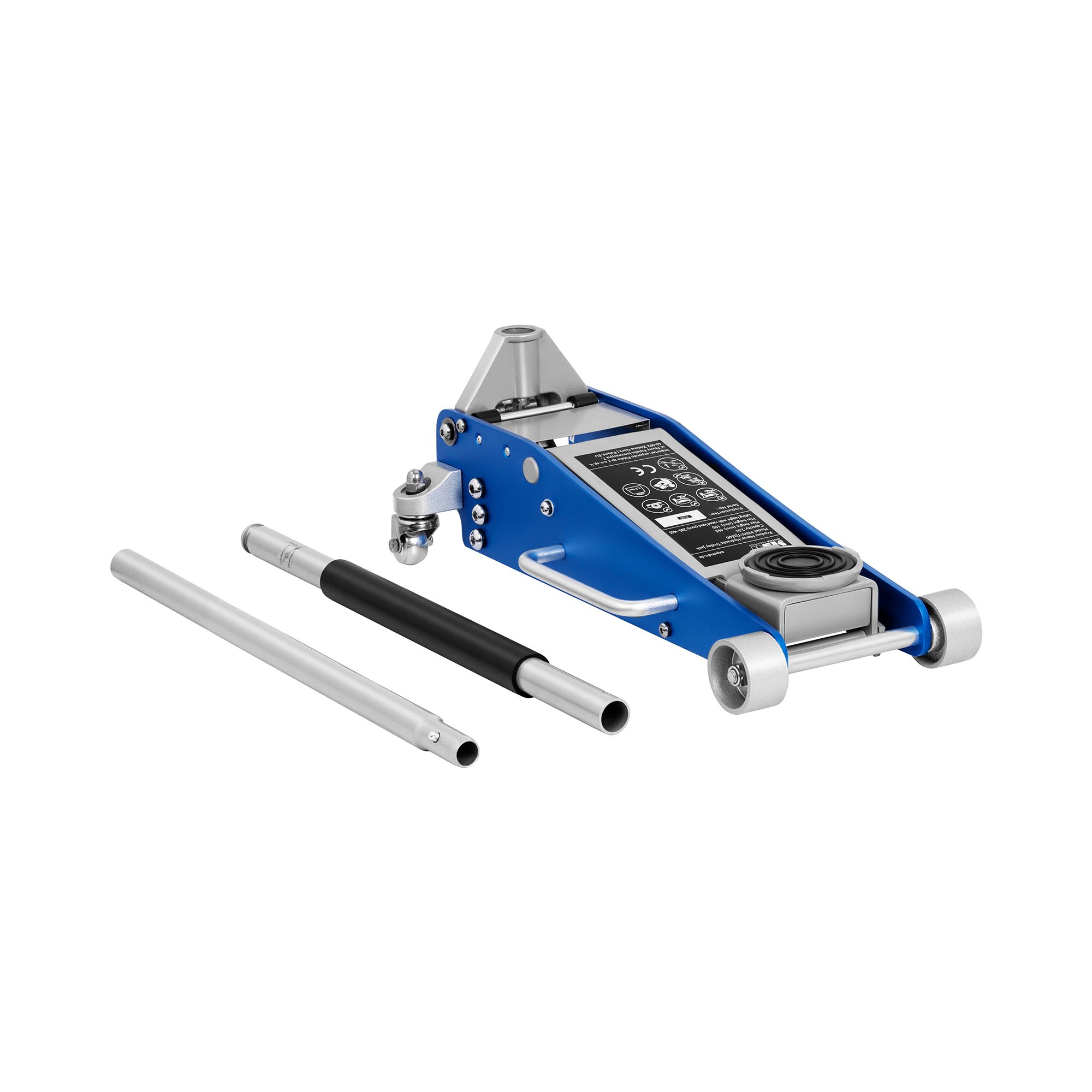 Autokrik - 2.500 kg - 100 tot 465 mm - Verplaatsbaar