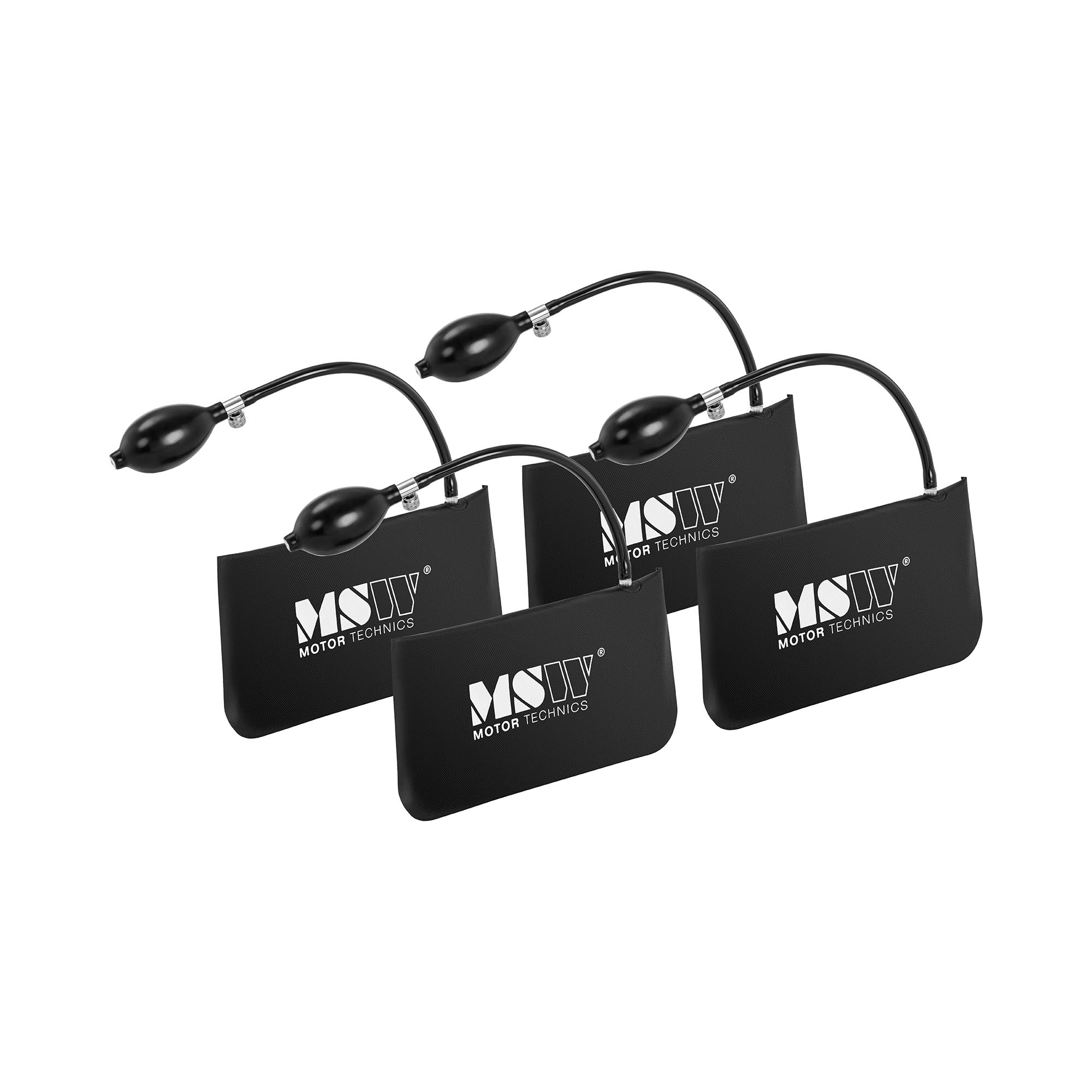 Montagekussens - 4 stuks - 27,2 x 13,2 cm - max. 150 kg