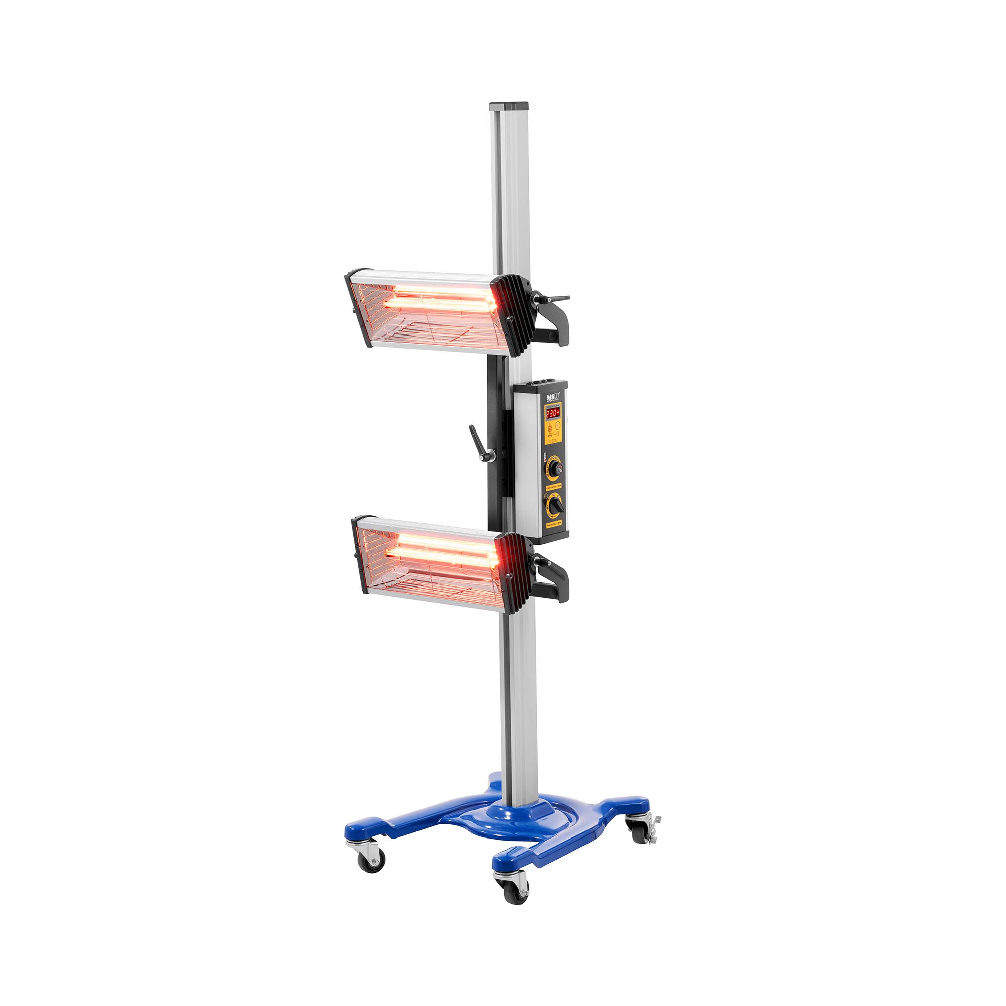 Infrarood verfdroger - 2 x 1000 - W verwarming - Hoogte: tot 160 cm