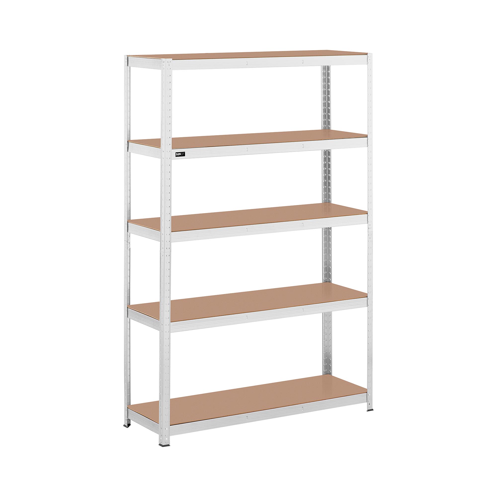 Opbergrek - 120 x 40 x 180 cm - voor 5 x 150 kg - Grijs