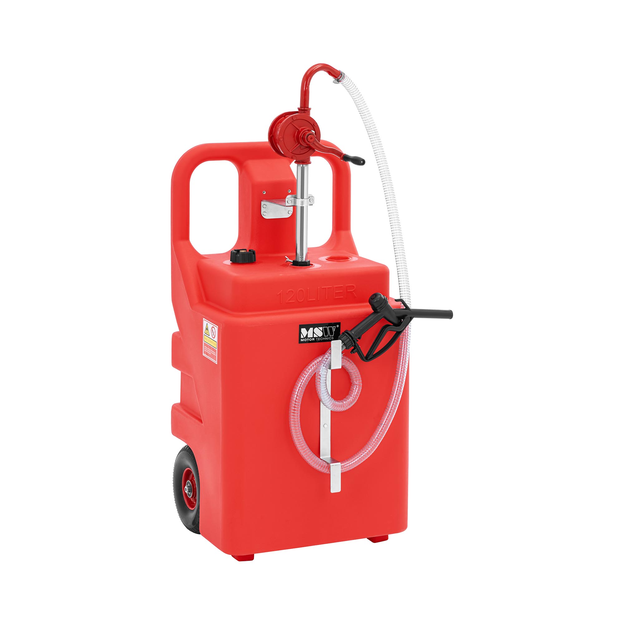 Mobiel tankstation - met kraan en wielen - 120 l