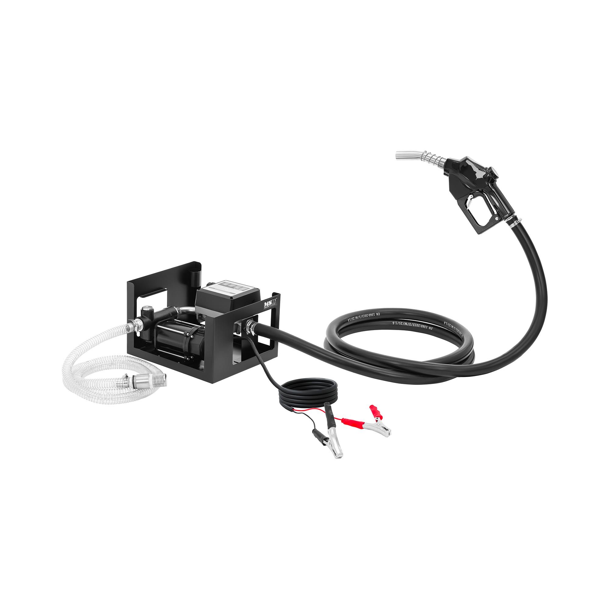 Dieselpomp met teller - 12 V - 72 l/min - 200/360 W