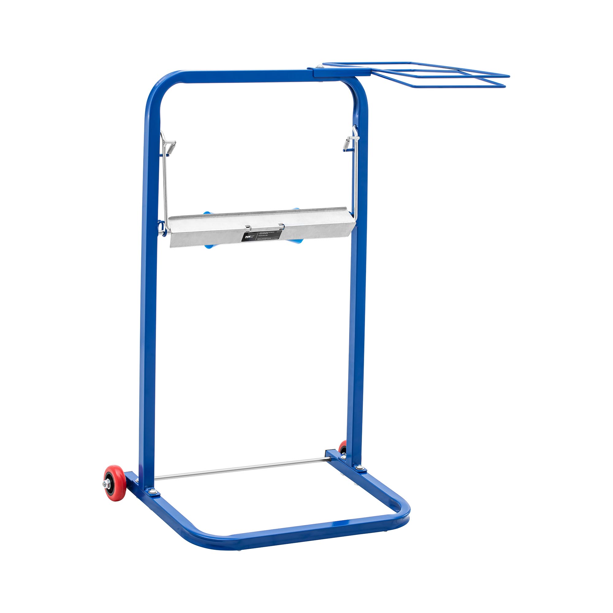 Schoonmaakrolhouder met afvalzakhouder - tot 10 kg - Ø 500 mm - oprolbaar - kunststof / staal