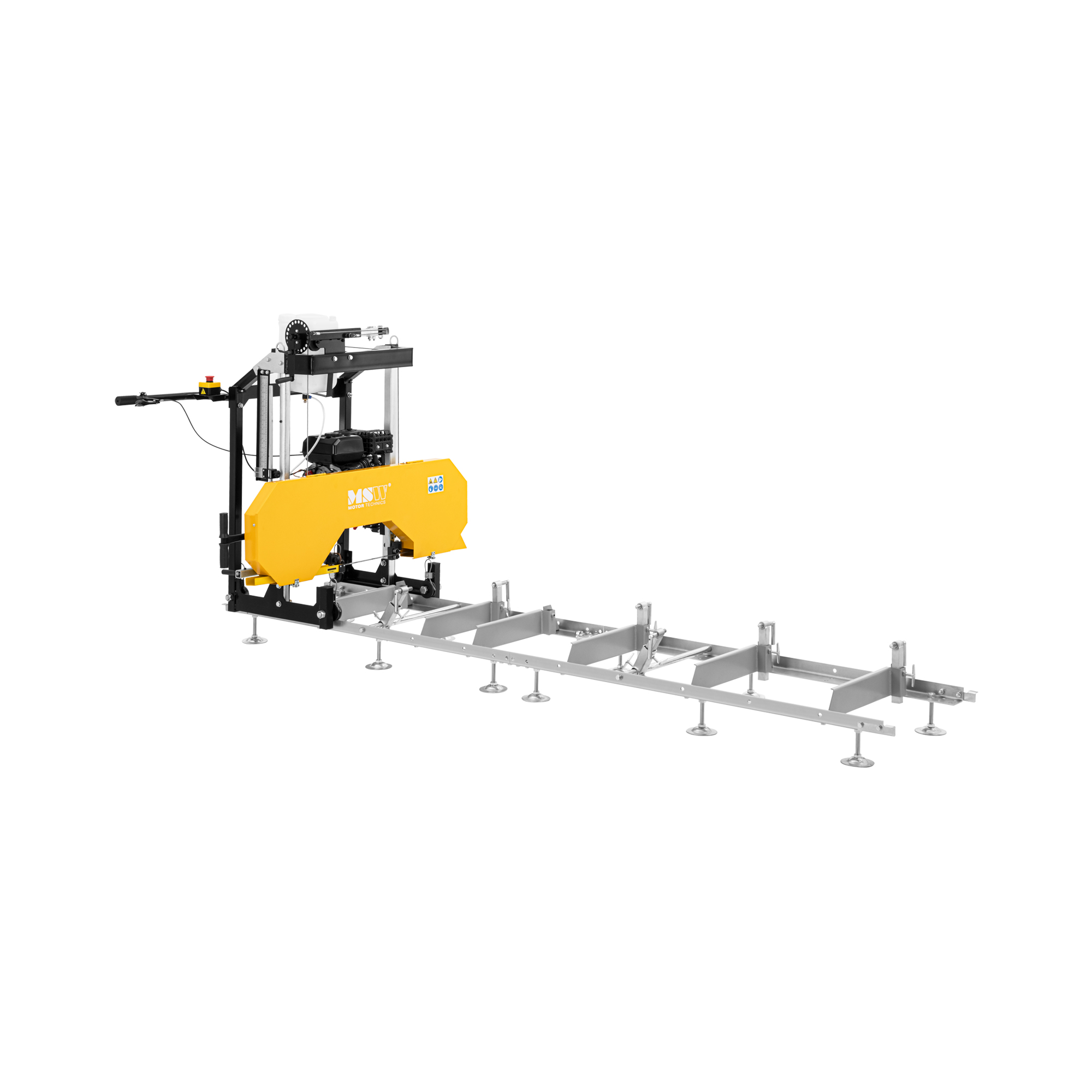 Horizontale bandzaagmachine - 7 pk - 2800 tpm - baan 3 m