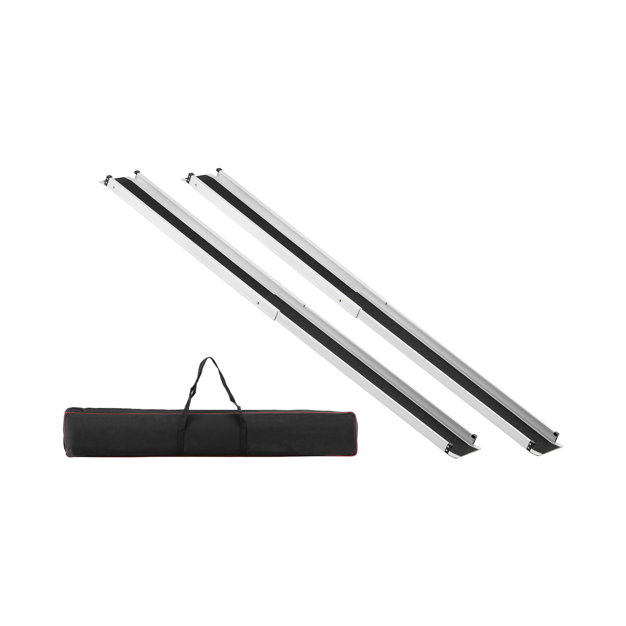 Oprijplaat - inklapbaar - 120 x 19 cm - 272 kg - 2 stuks