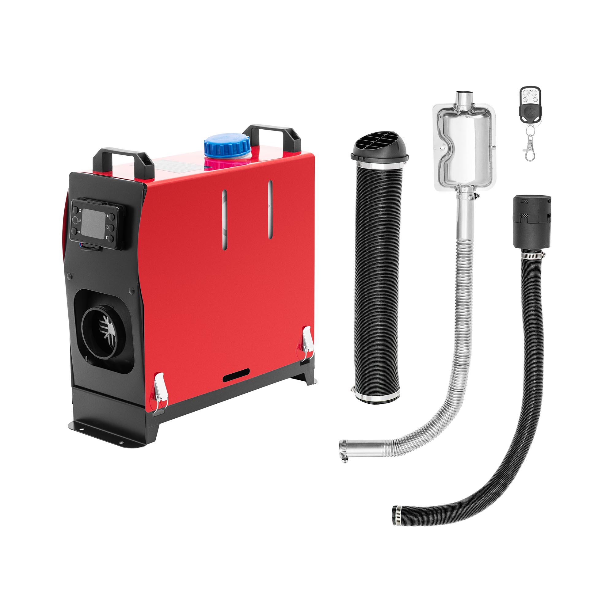 Dieselbijverwarming - 12 V - 5 kW - tank 5,5 l