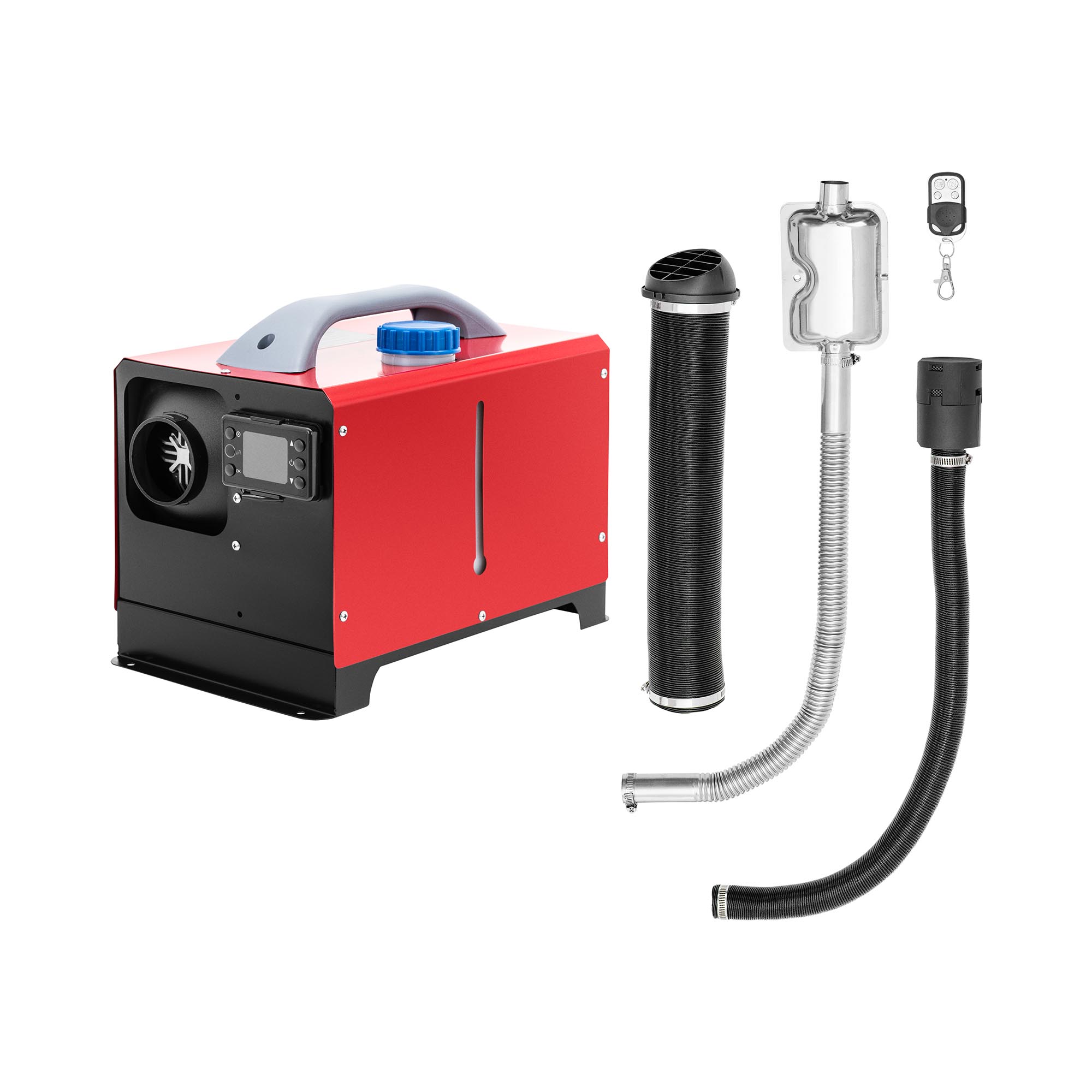 Diesel bijverwarming - 12 V - 8 kW - tank 4,5 l