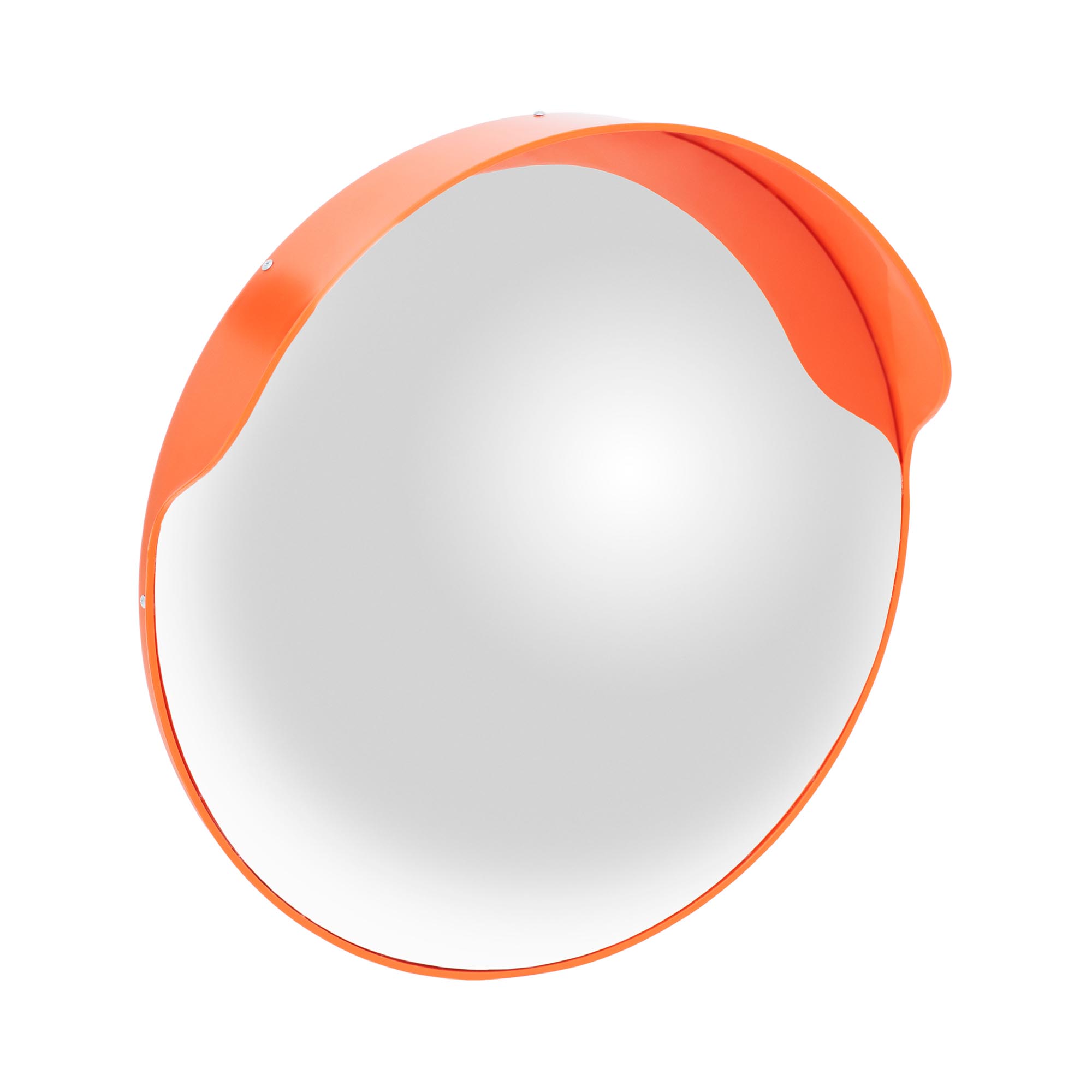 Verkeersspiegel - Ø 60 cm - 130° - rond - oranje