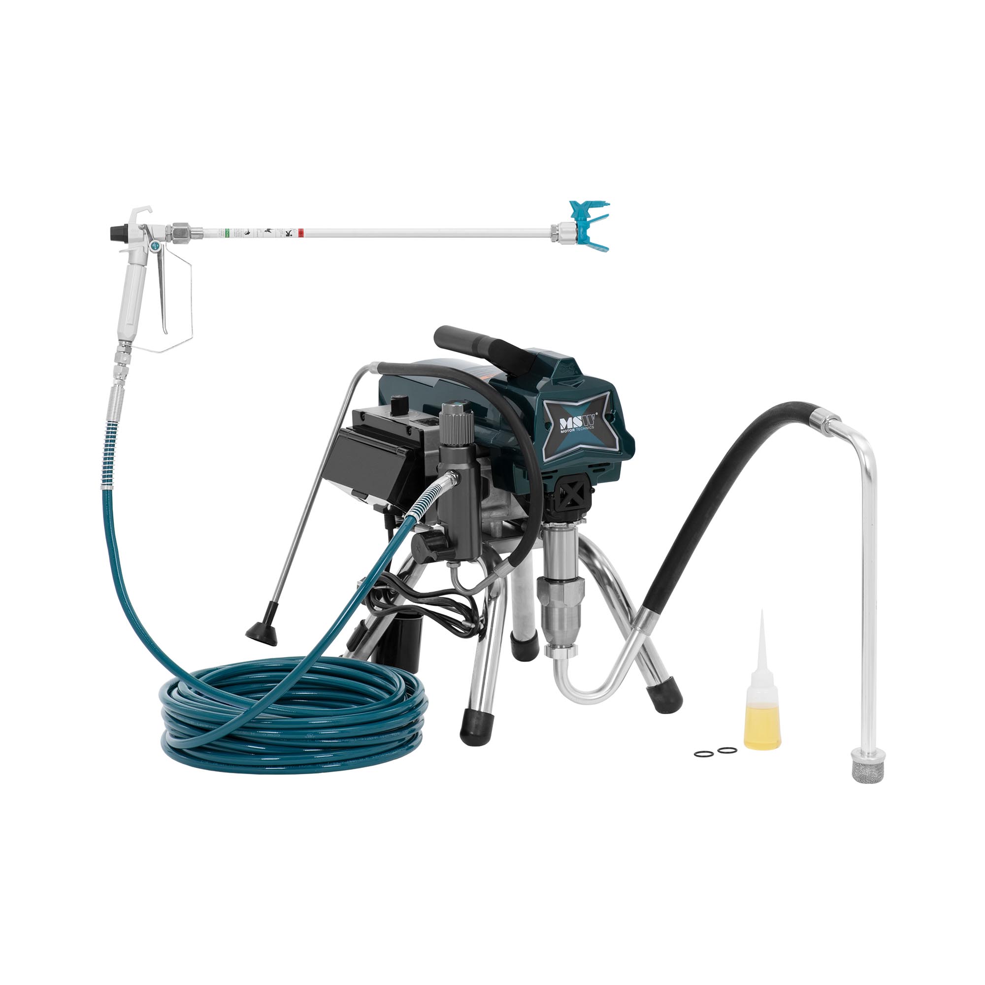 Airless festékszóró - 3,2 l/min - 227 bar - 15 m-es tömlő | MSW