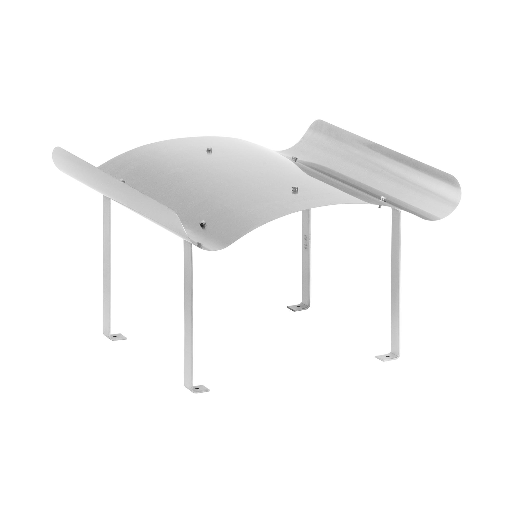MSW Schoorsteenkap - RVS - 60 x 60 x 38 cm