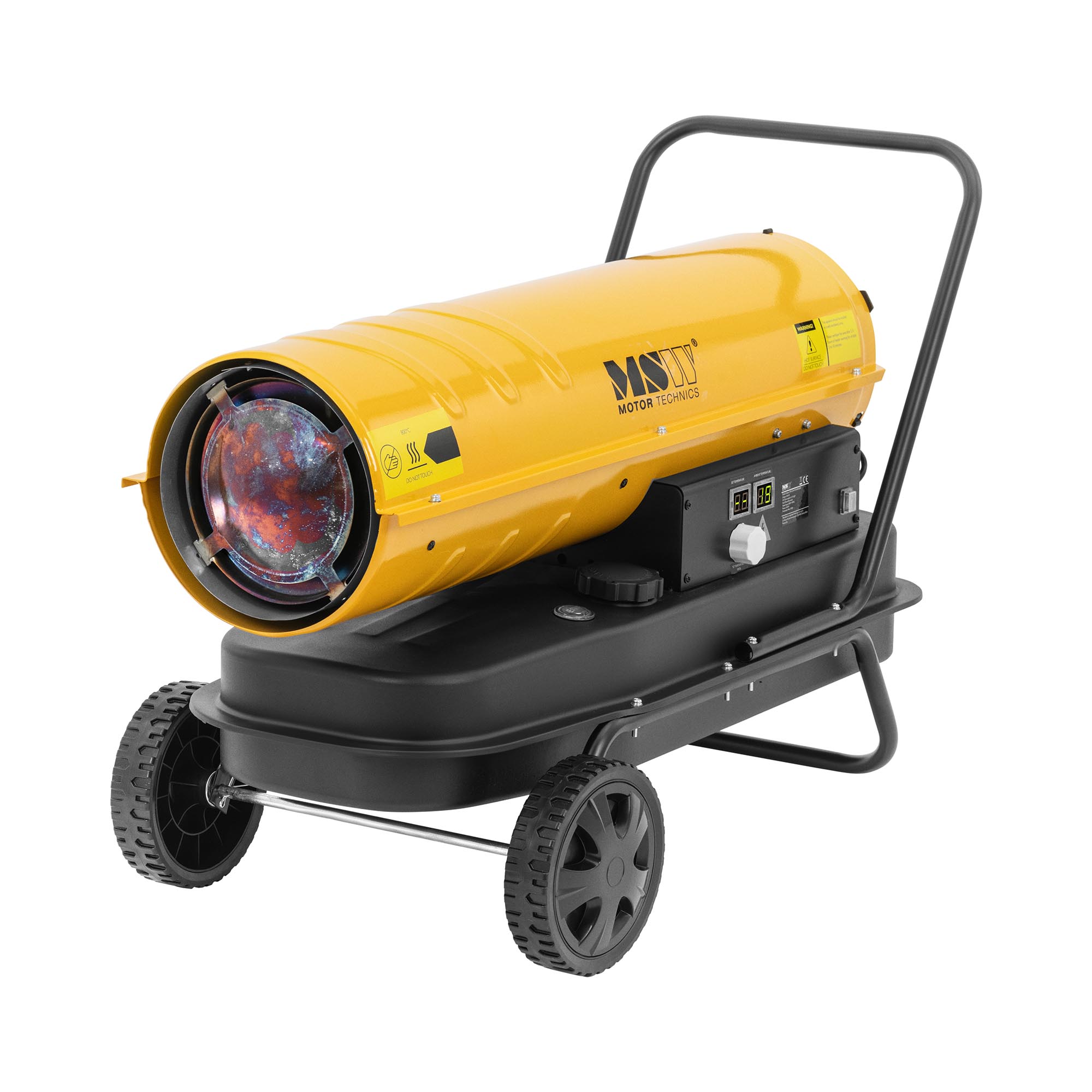Dieselkachel op wielen - 30 kW - 38 l