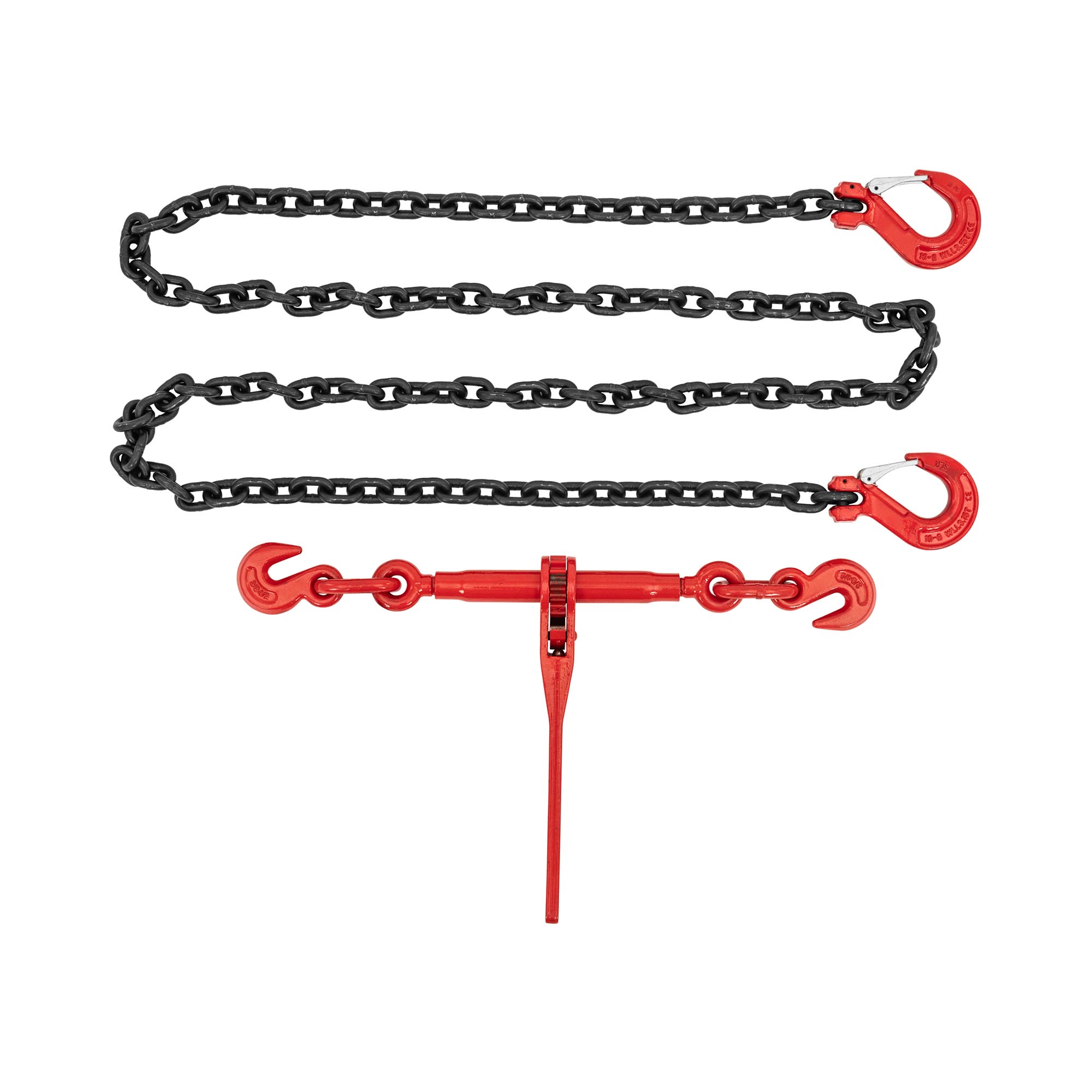 Sjorketting - met ratelspanner - 40 kN sjorkracht - 3,5 m