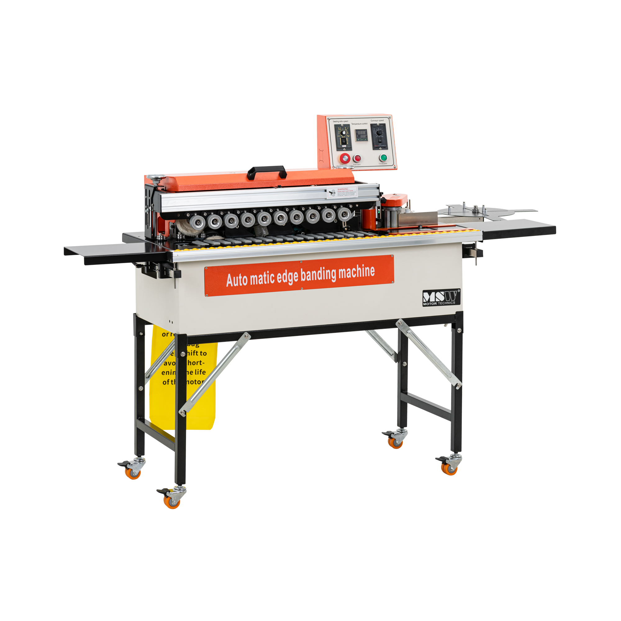 Kantenaanlijmmachine - 2115 W - 7 m/min - 120 tot 200 °C - met trimfunctie