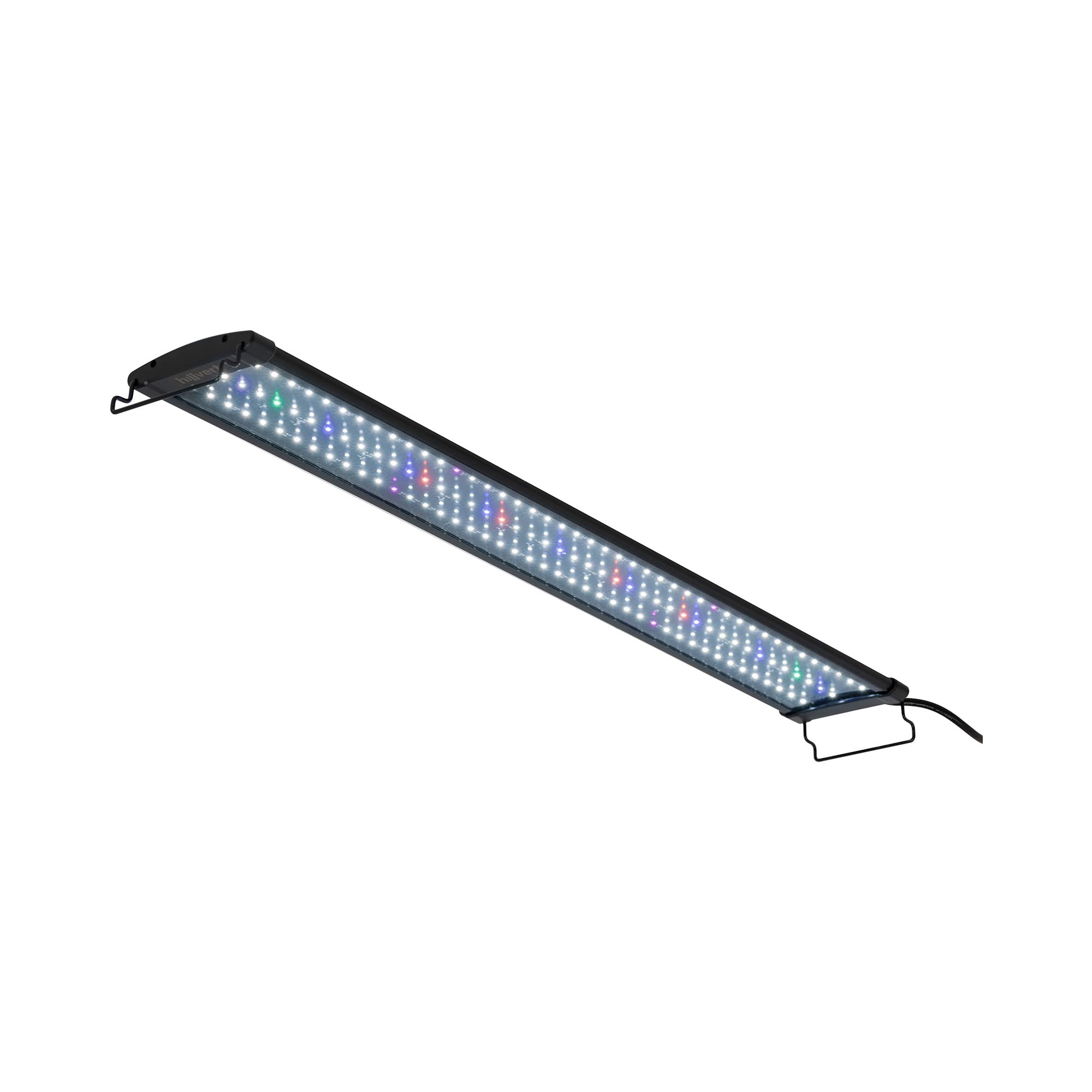 hillvert Aquarium LED Beleuchtung - 129 LEDs - 25 W - 87 cm HT-WEDGE-FT25W