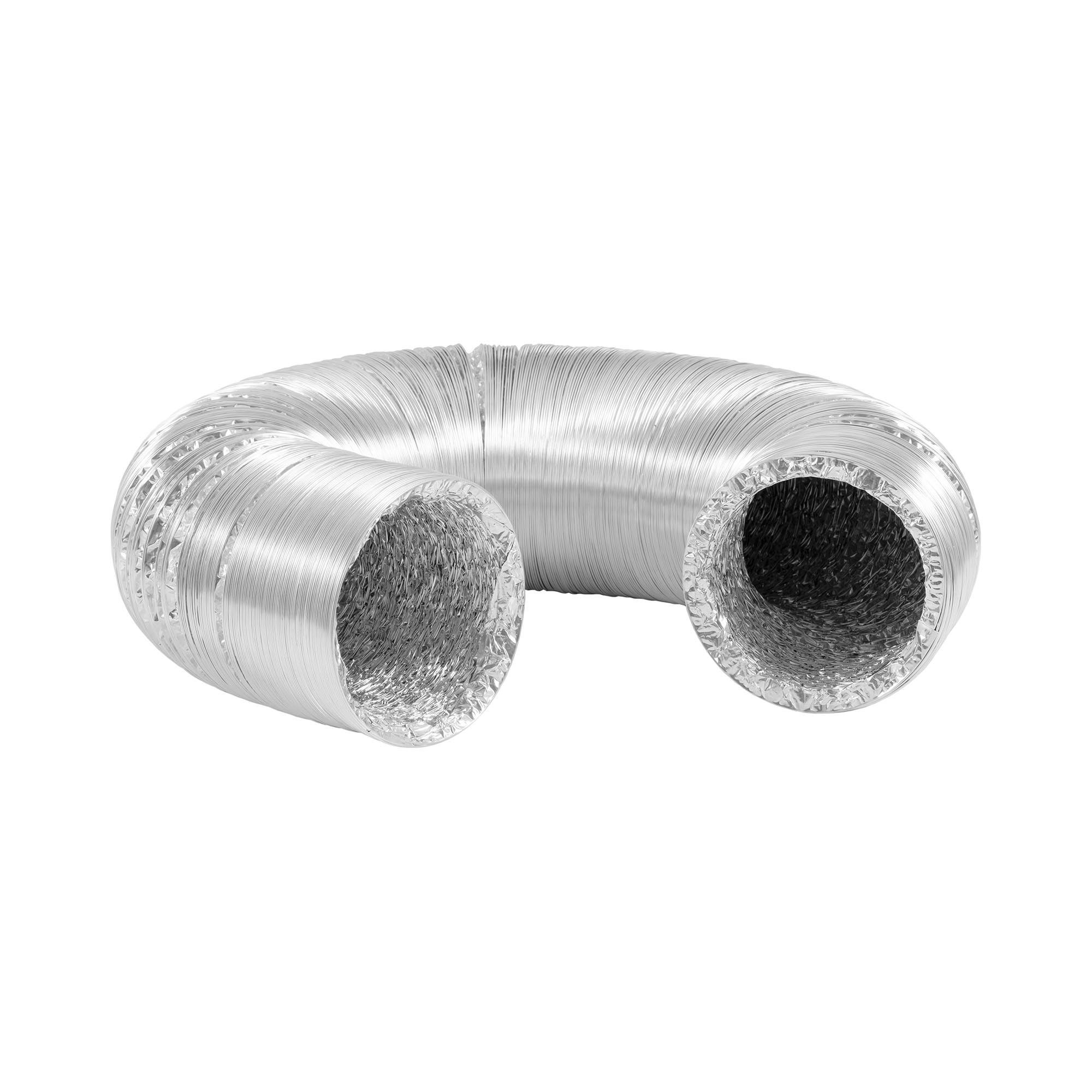Abluftschlauch Ø 125 mm 10 m Länge Aluminium - Luftreiniger hillvert