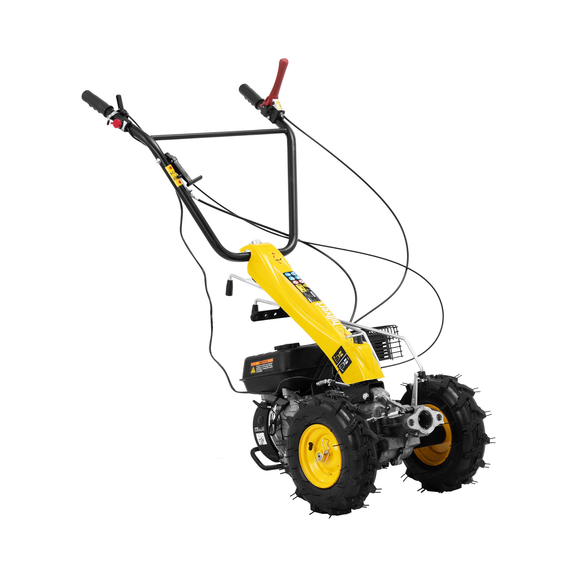 Egytengelyes traktor - 196 cm³, EURO V 6,5 LE - 1 előremeneti fokozat - 1 hátrameneti fokozat | hillvert