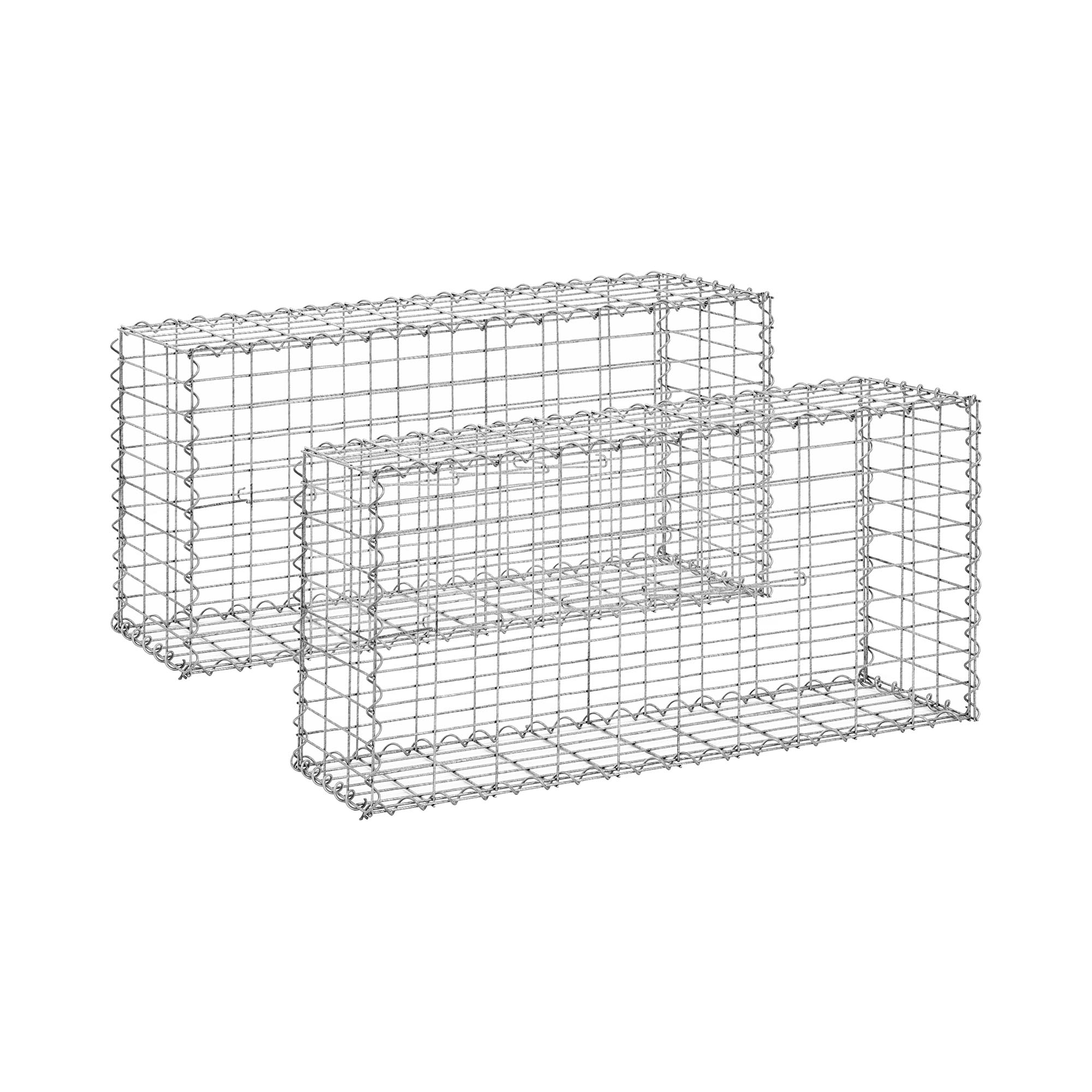Gabion - 2 szt. - 102 x 32 x 51 cm