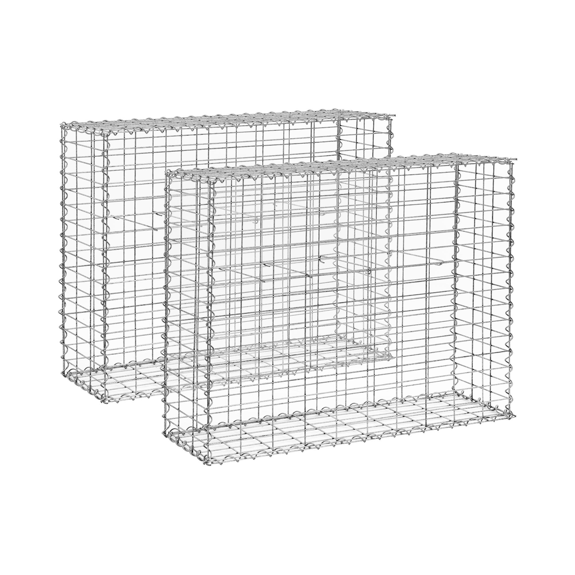 Gabion - 2 stuks. - 101 x 32 x 83 cm