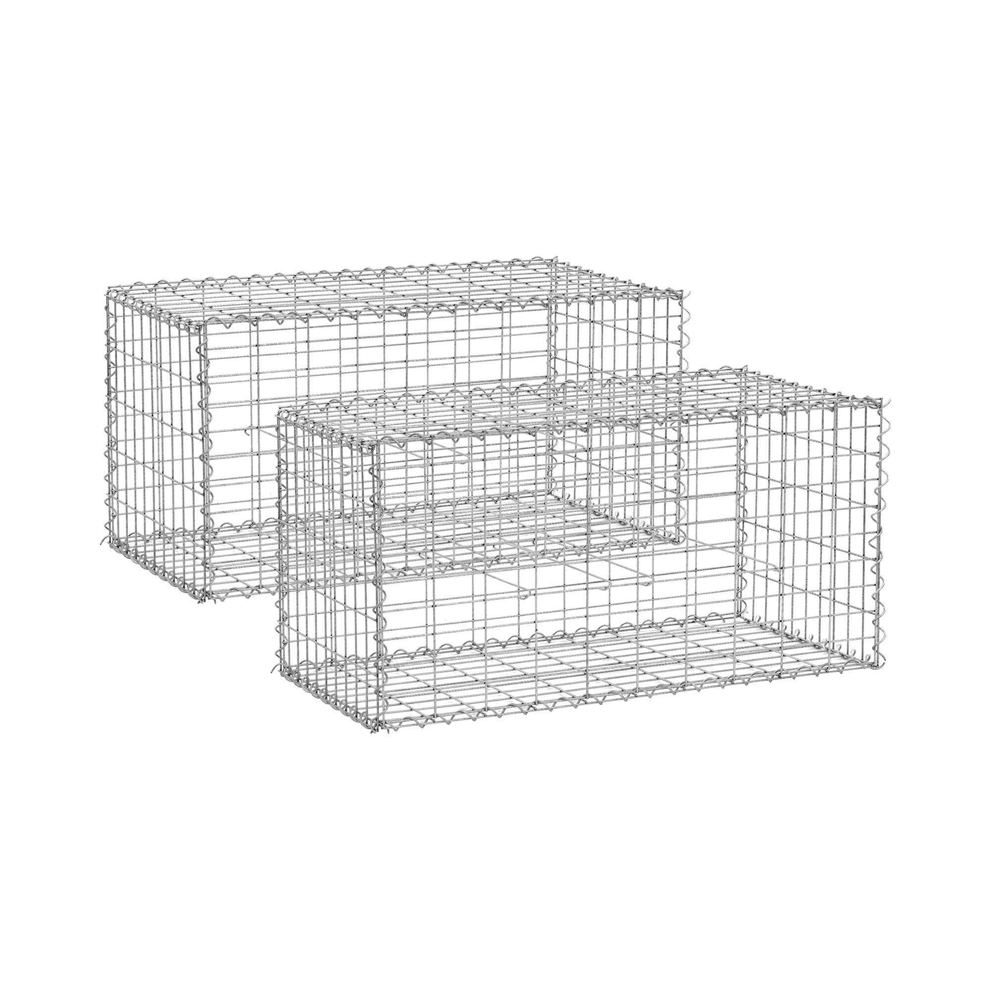 Gabion - 2 szt. - 101 x 51 x 52 cm