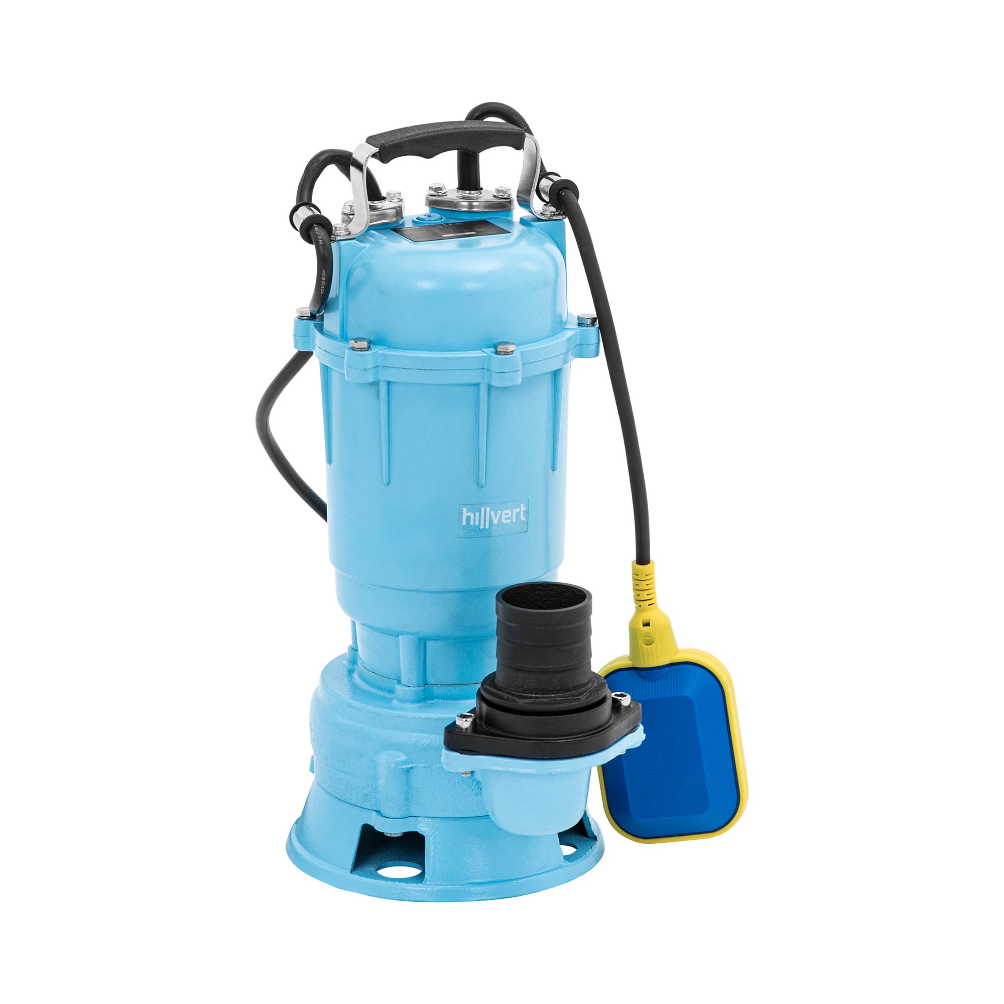 Dompelpomp - 340 l/min - 900 W - vlotterschakelaar - snij-inrichting