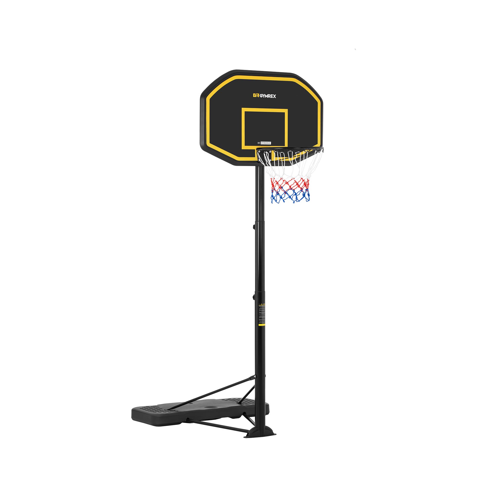 Basketbalpaal - in hoogte verstelbaar - 200 tot 305 cm