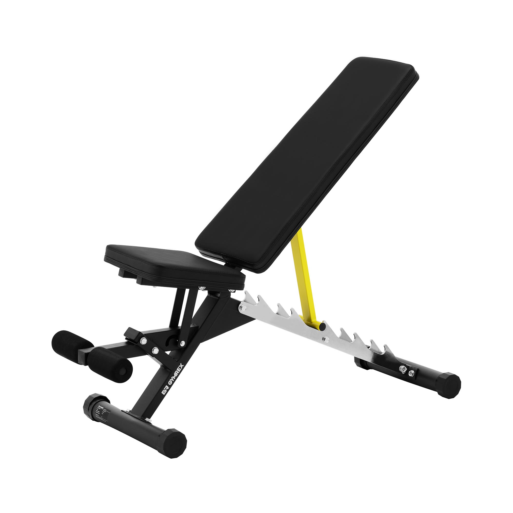Fekvenyomópad - 100 kg-ig - állítható - 90–180°-os dőlésszöggel | Gymrex