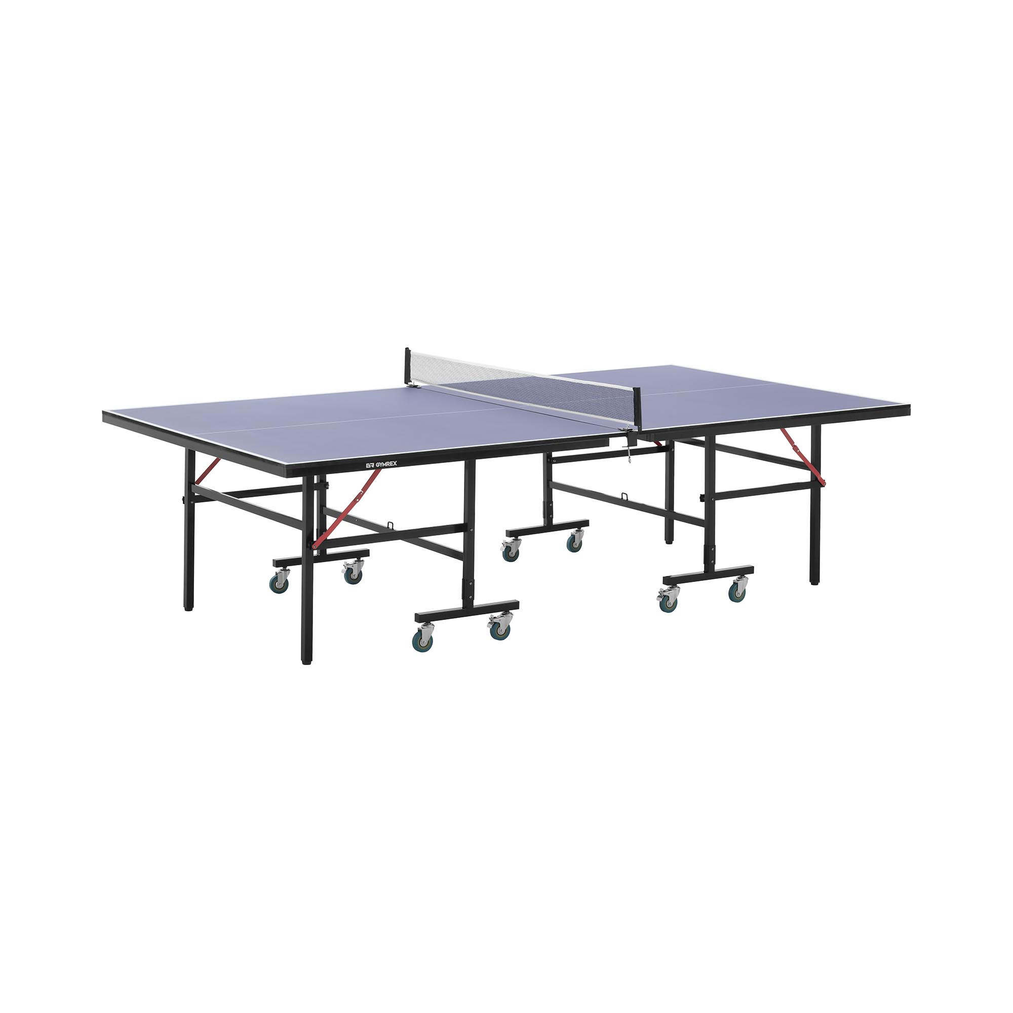 Tafeltennistafel - binnen - opvouwbaar - oprolbaar