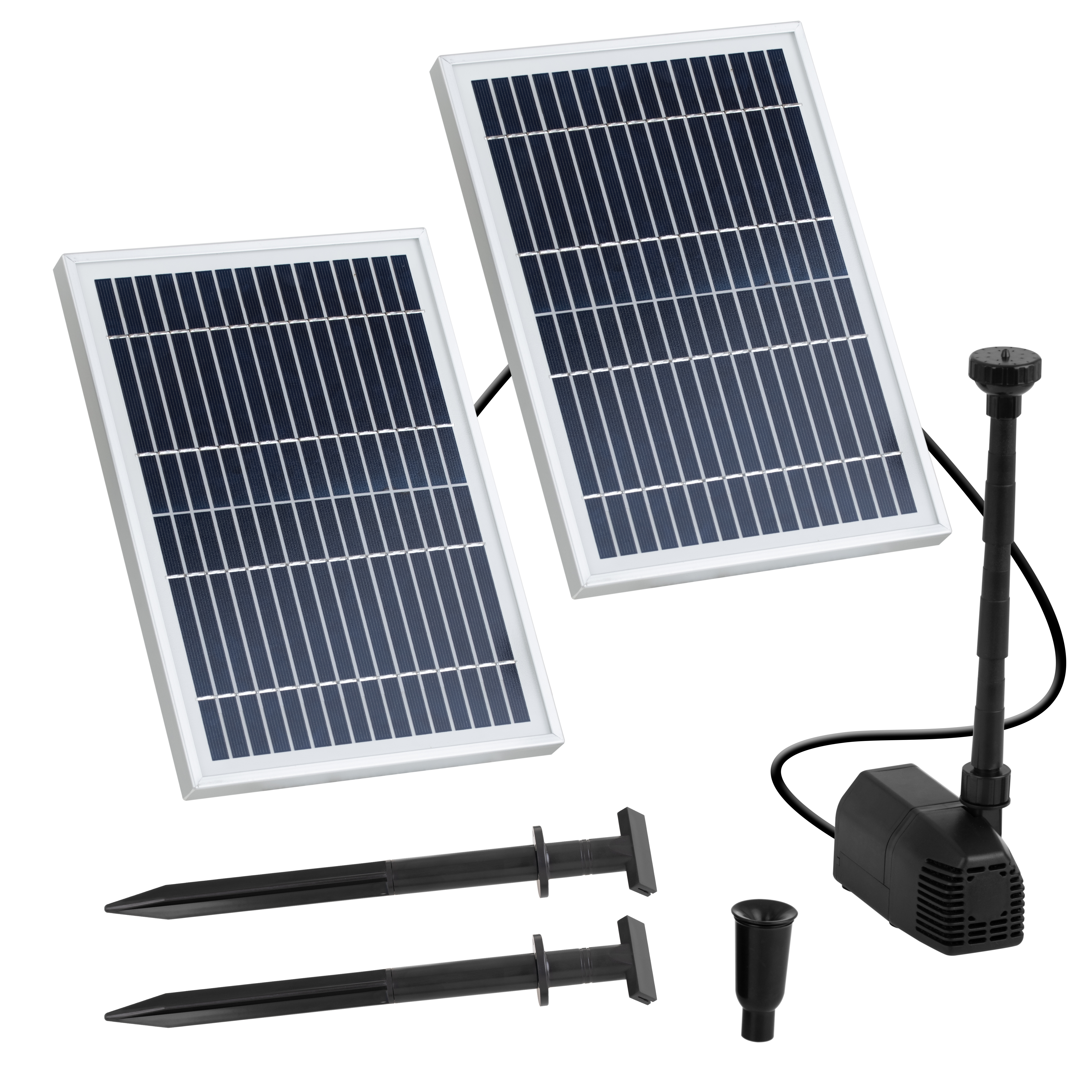 Fontein op zonne-energie - 1.350 l/u