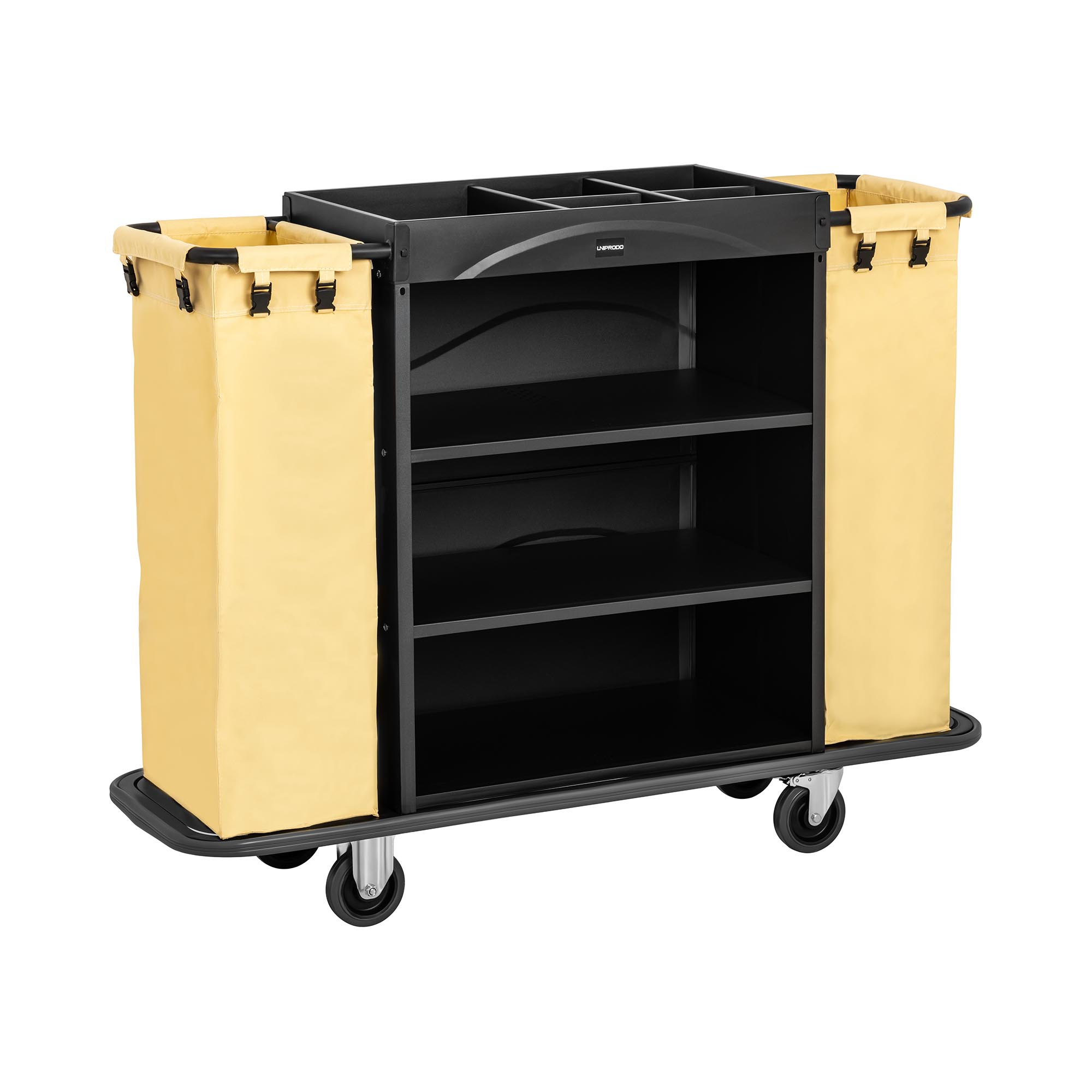 Schoonmaakwagen - 2 wasgoed zakken - 150 kg