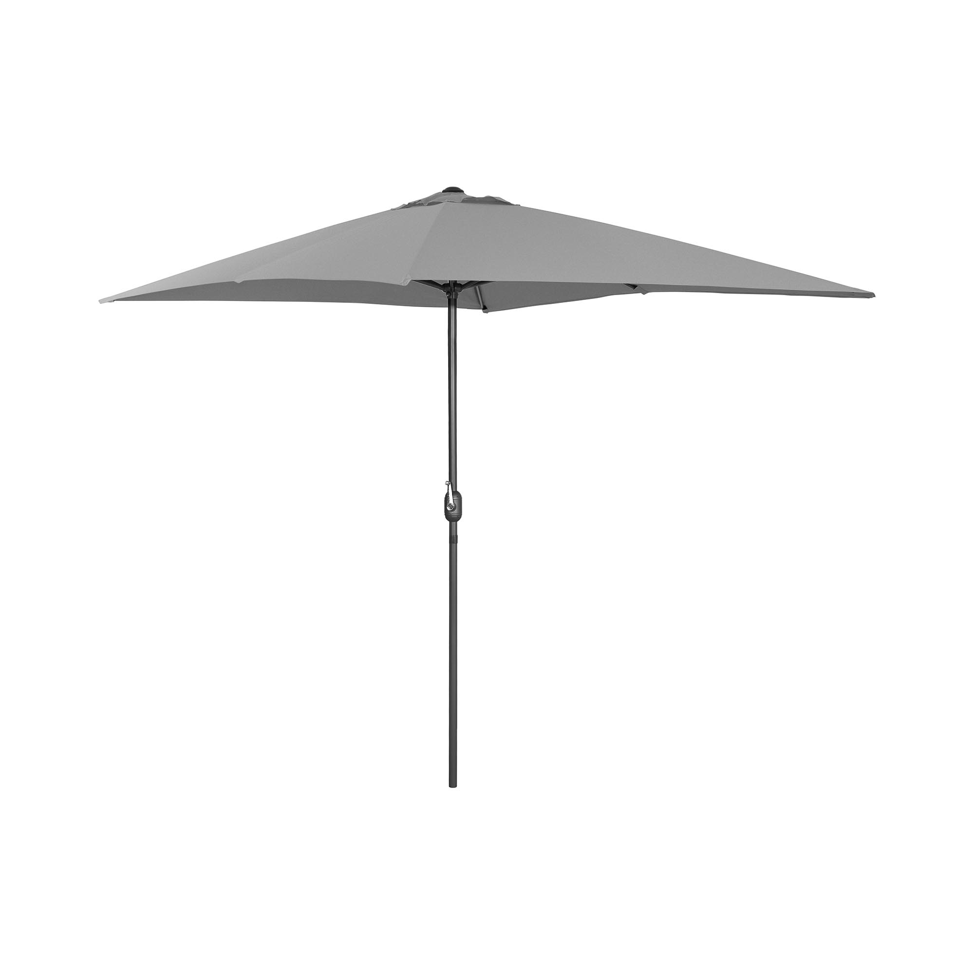 Uniprodo Parasol groot - donkergrijs - rechthoekig - 200 x 300 cm