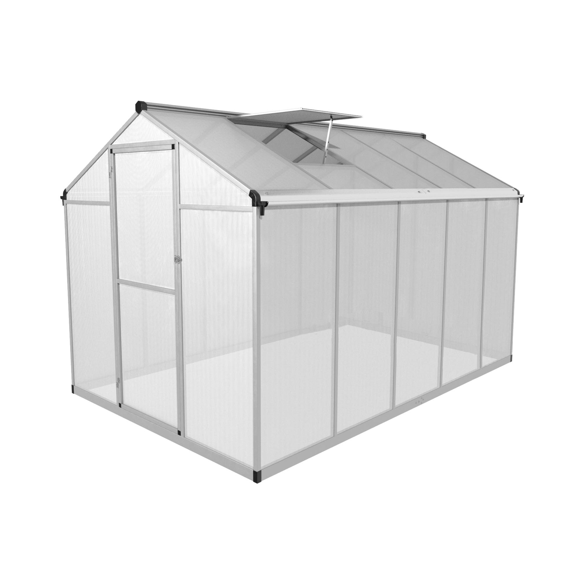 Skleník – 301 x 178 x 195 cm – polykarbonát + hliník