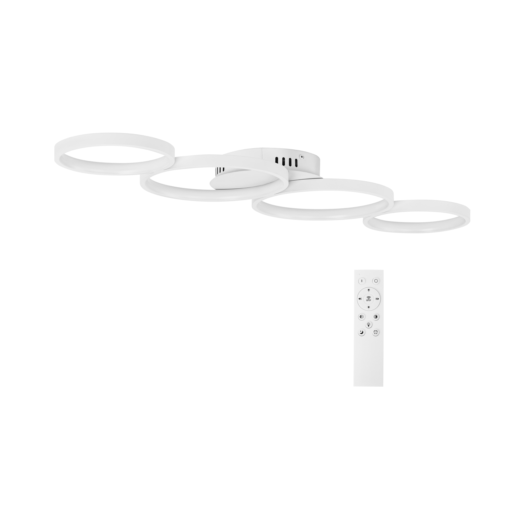 Plafondlamp - 4 circuits - Afstandsbediening