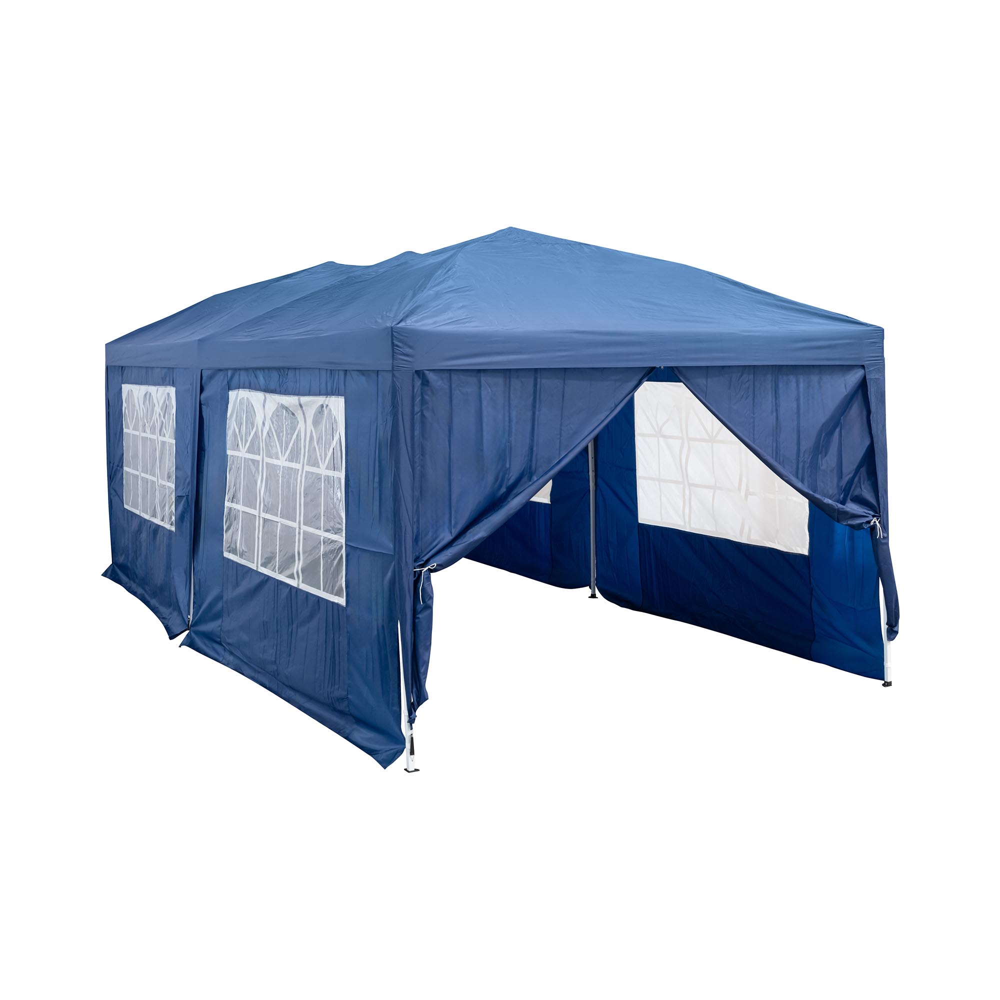 Vouwtent met dak en zijwanden - 2,95 x 5,9 m - waterdicht zeildoek