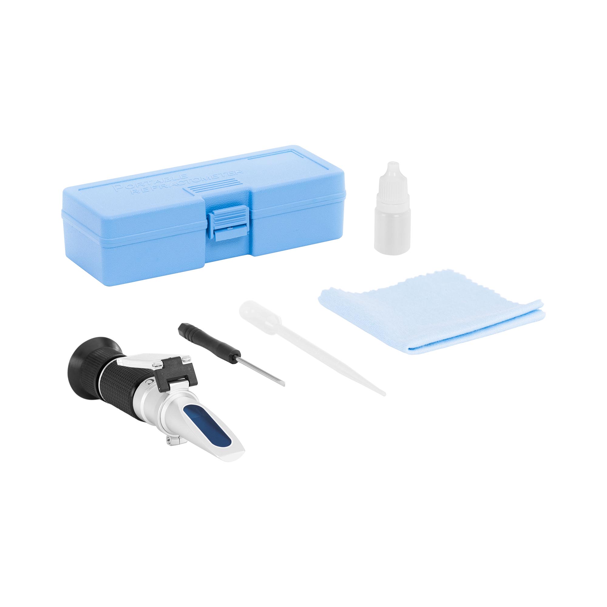Refractometer honing - 58 - 90% Brix - 10 - 33% watergehalte - 1% schaal