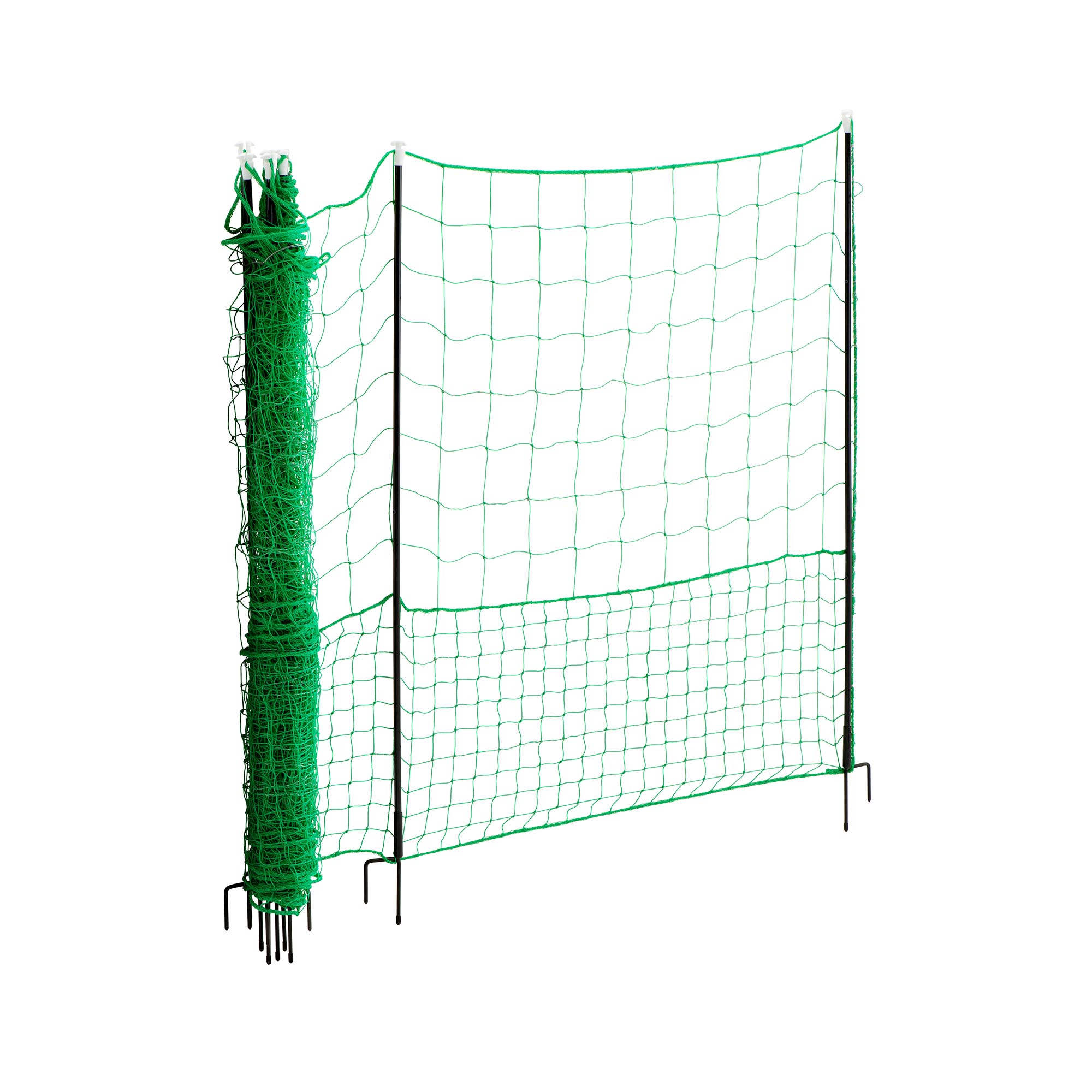 Kippengaas - hoogte 125 cm - lengte 15 m - zonder stroom