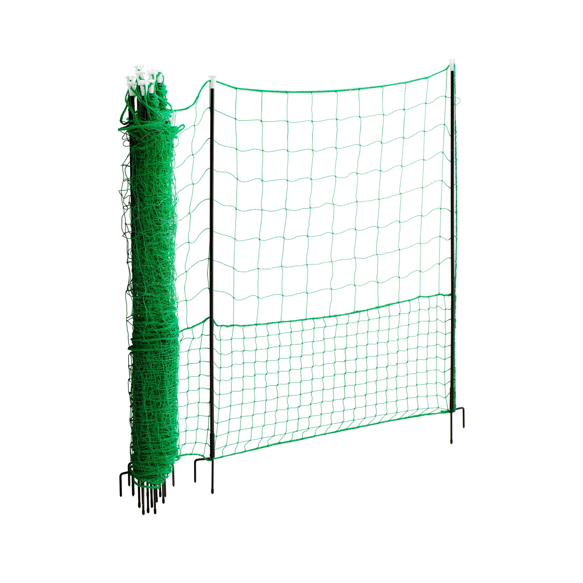 Kippengaas - hoogte 125 cm - lengte 25 m - zonder stroom