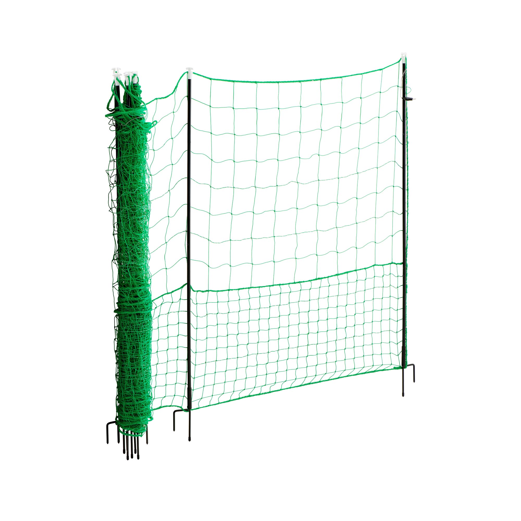 Kippengaas - hoogte 125 cm - lengte 15 m - geëlektrificeerd