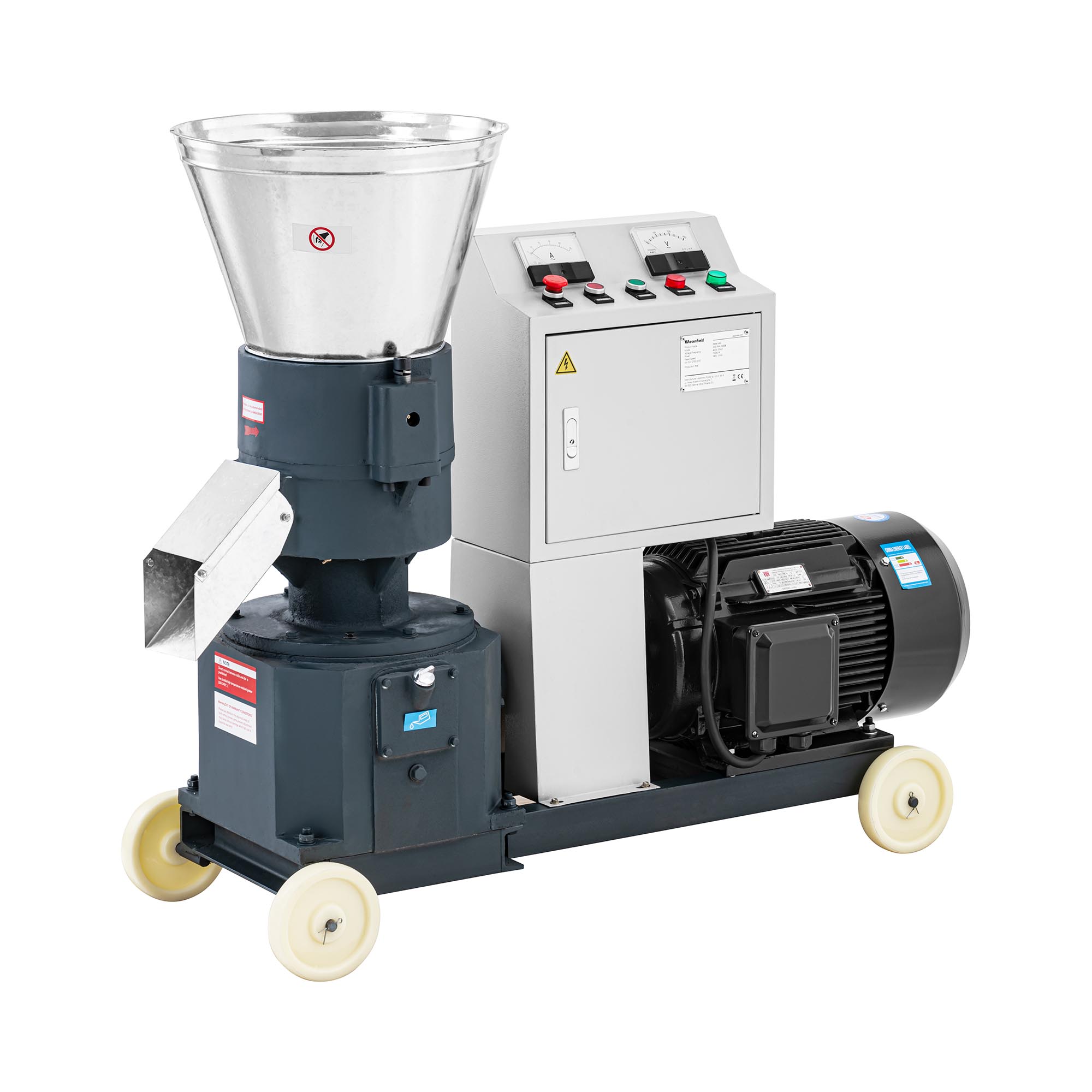 Pelletáló gép - 400-600 kg/h - 15000 W - Ø 260 mm | Wiesenfield