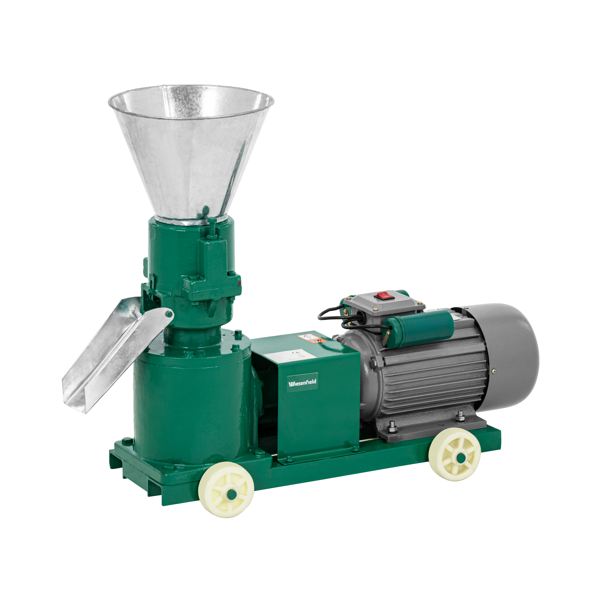 Pelletáló gép - 100 kg/óra - 2200 W - Ø 120 mm | Wiesenfield