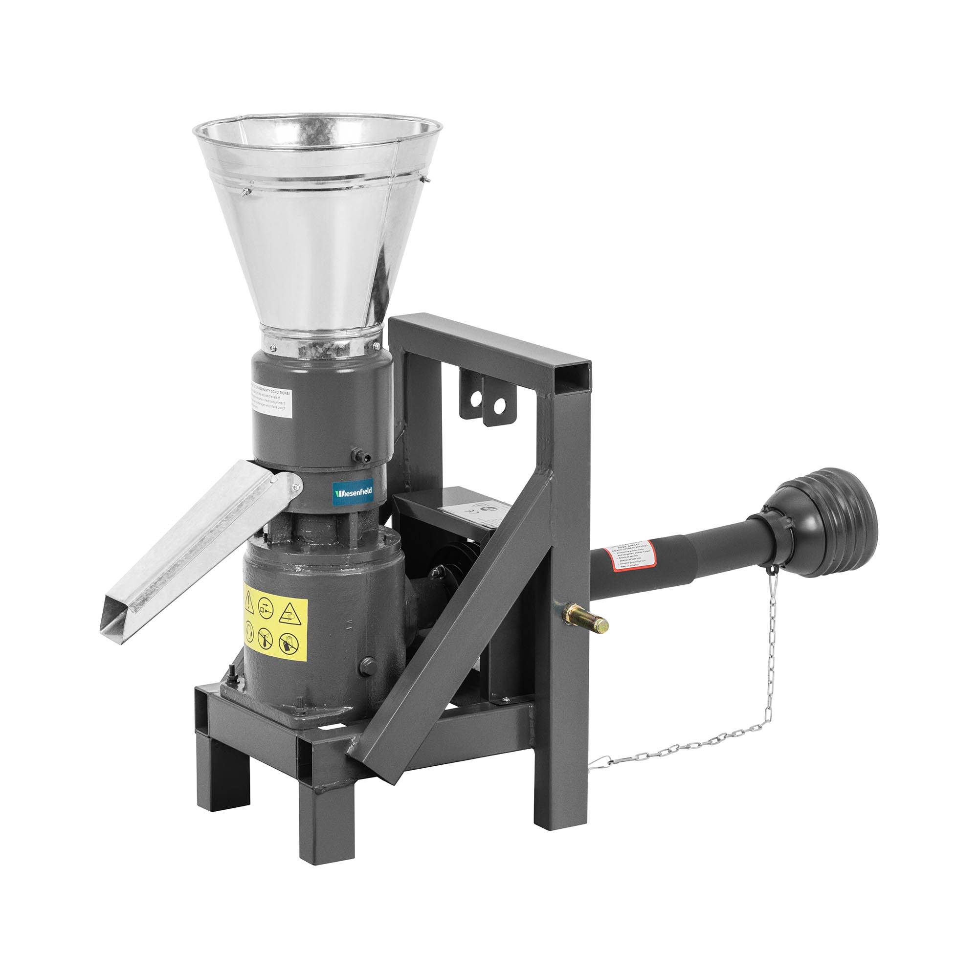 Pelletáló gép PTO tengellyel - 120 kg/h - 8-12 LE - Ø 150 mm | Wiesenfield